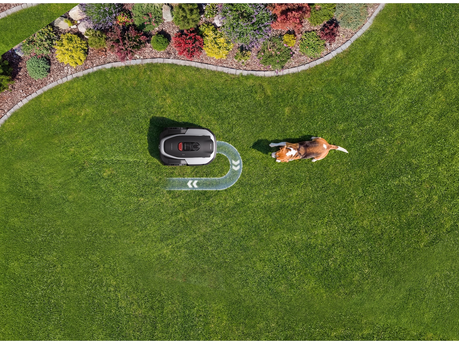 Roborock Q110 robotgräsklippare RTK VSLAM 1000 m² -B-Grade Demo hem & hushåll