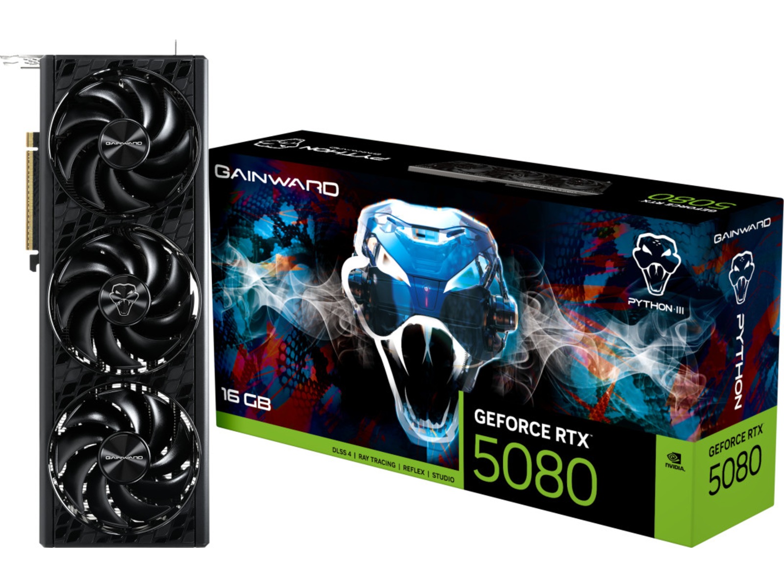 Gainward GeForce RTX 5080 Python III Grafikkort