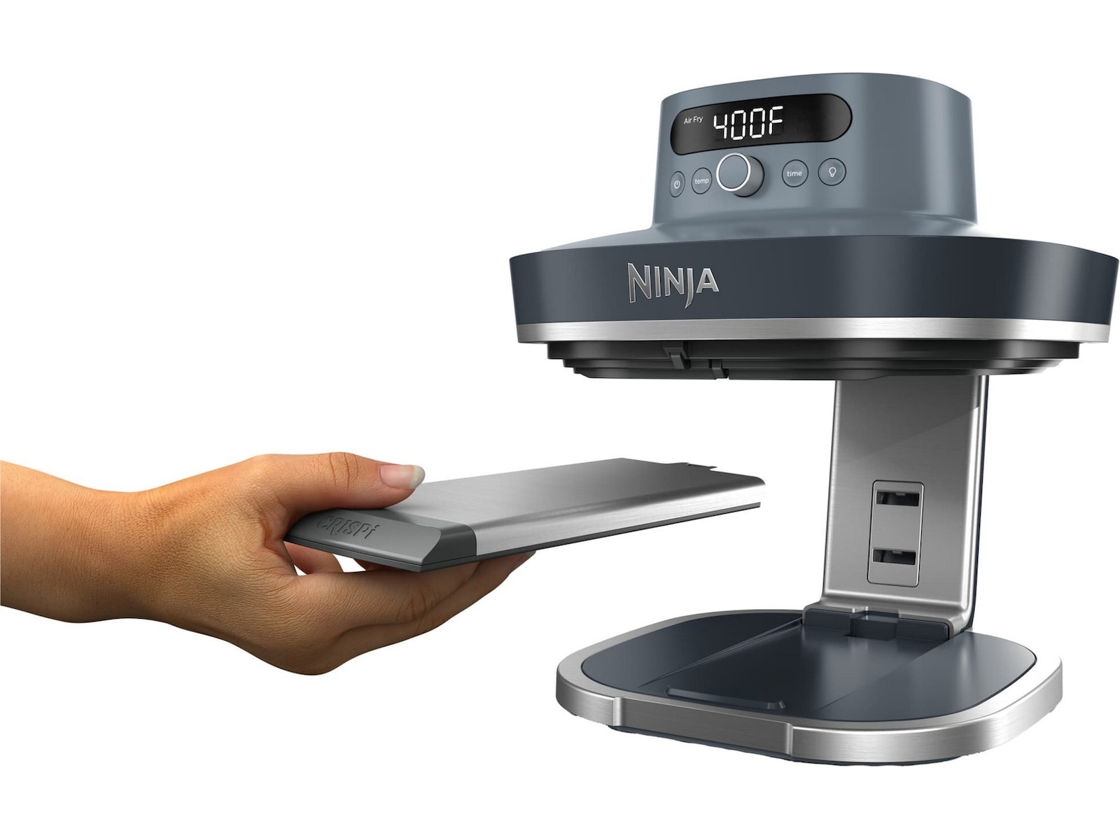 Ninja Crispi Pro AS101EU Glass Airfryer (gråblå) Airfryer