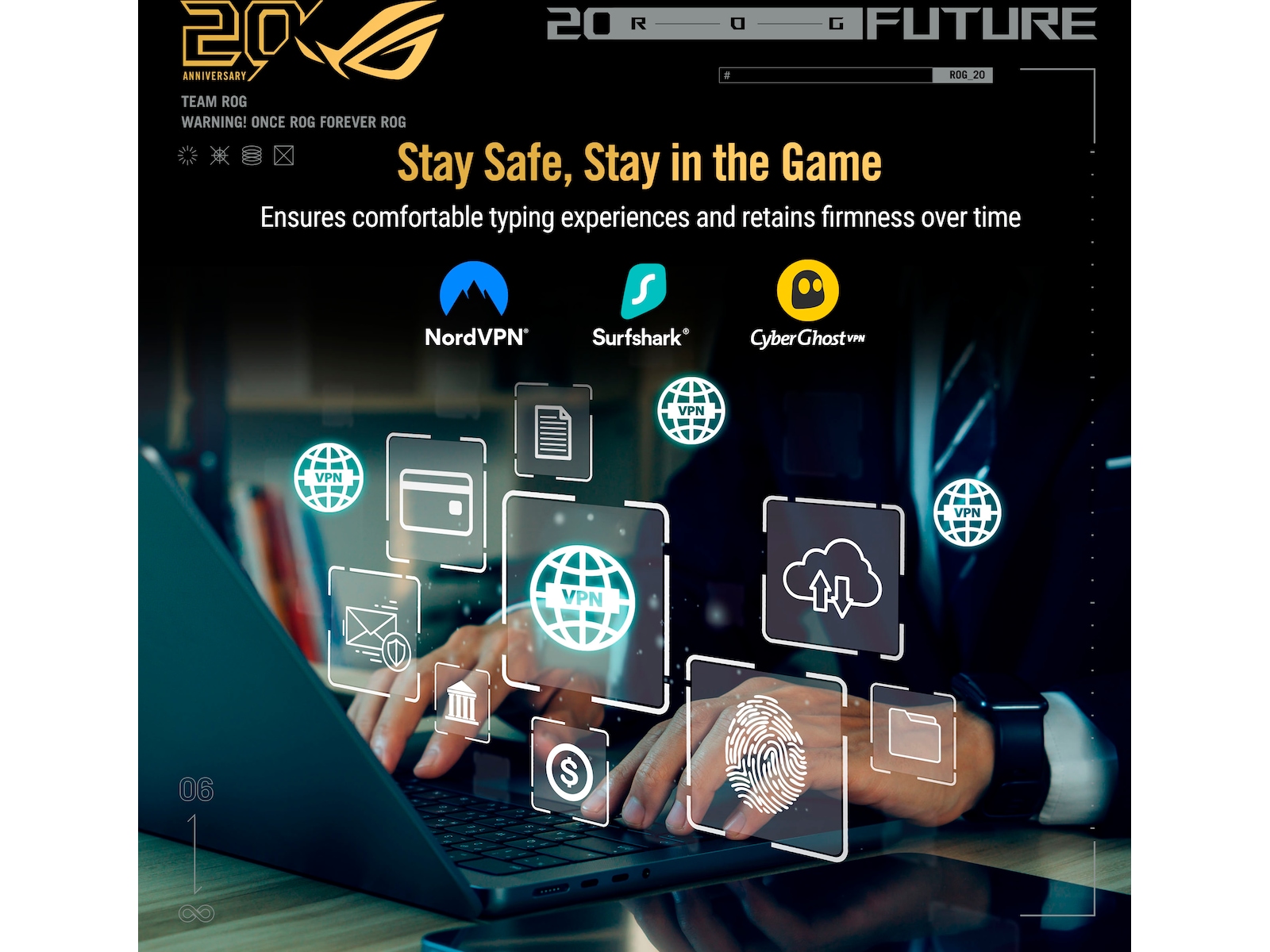 ASUS ROG Rapture GT-BE98 Edition 20 Router