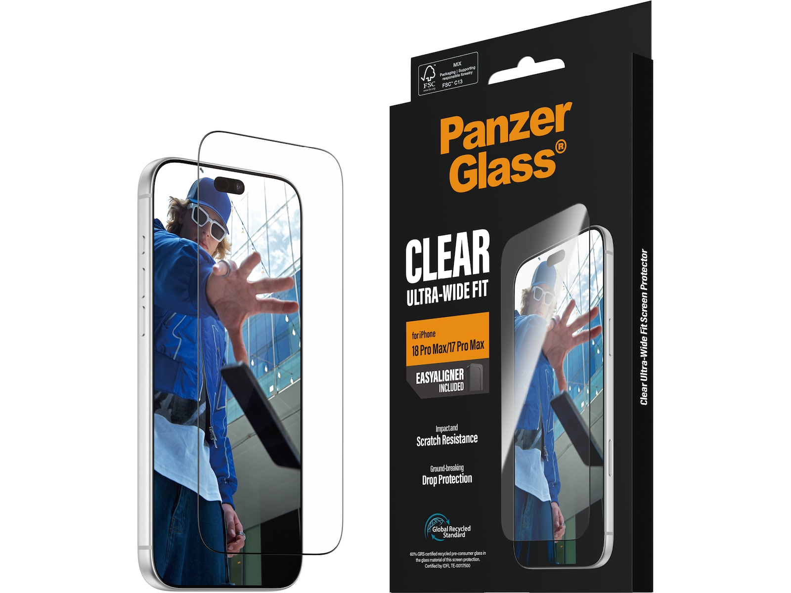 PanzerGlass iPhone 17 Pro Max / 18 Pro Max Skärmskydd Skärmskydd mobiltelefon