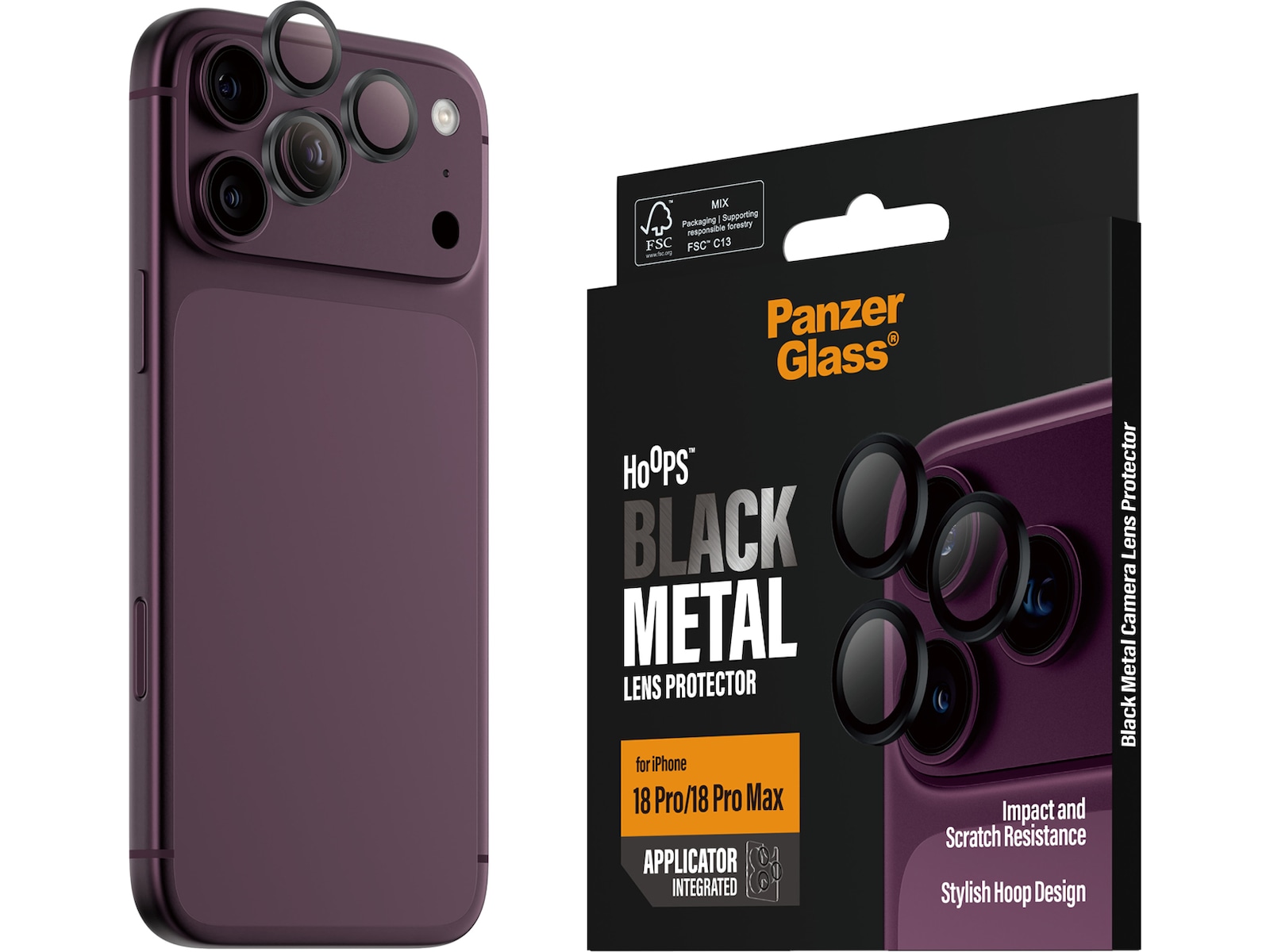 PanzerGlass iPhone 18 Pro / 18 Pro Max Hoops Skärmskydd Skärmskydd mobiltelefon