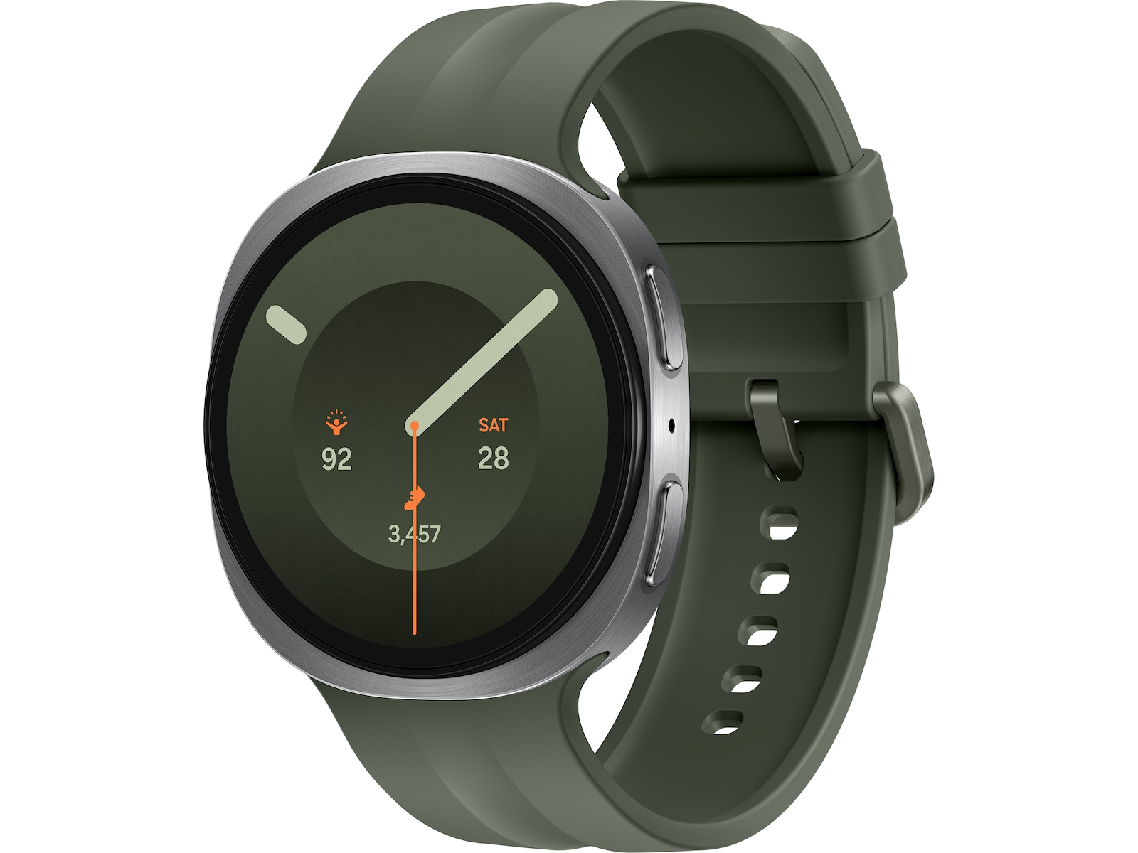 Samsung Galaxy Watch9 44mm BT (silver + green) Smartwatches