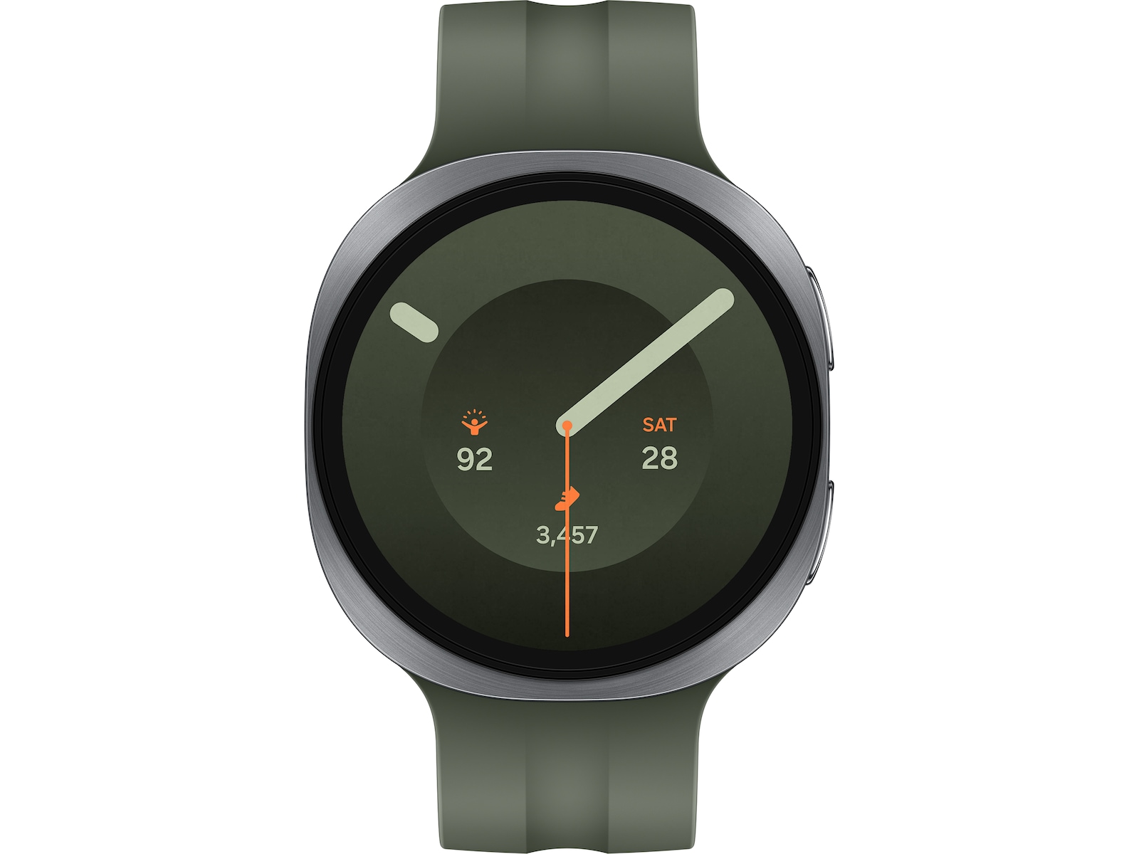 Samsung Galaxy Watch9 44mm BT (silver + green) Smartwatches