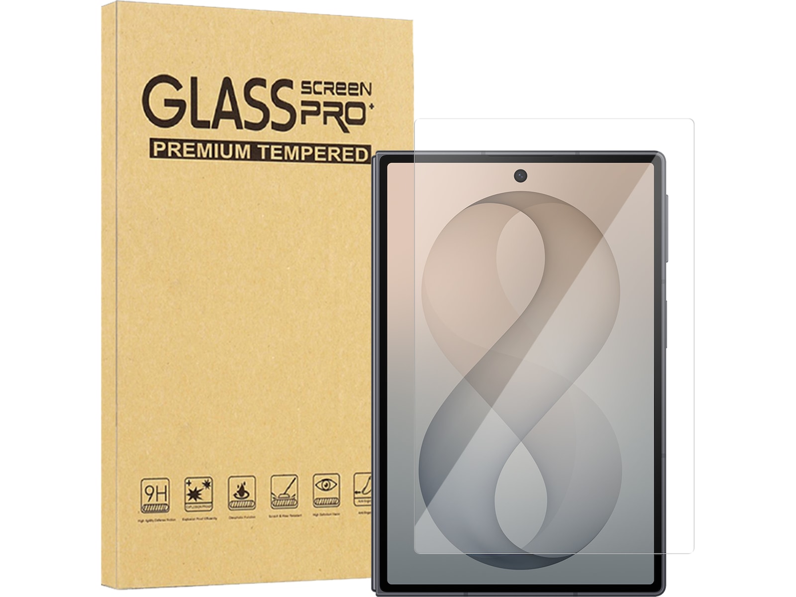 iiglo Galaxy Fold 8 Front Skärmskydd Skärmskydd mobiltelefon
