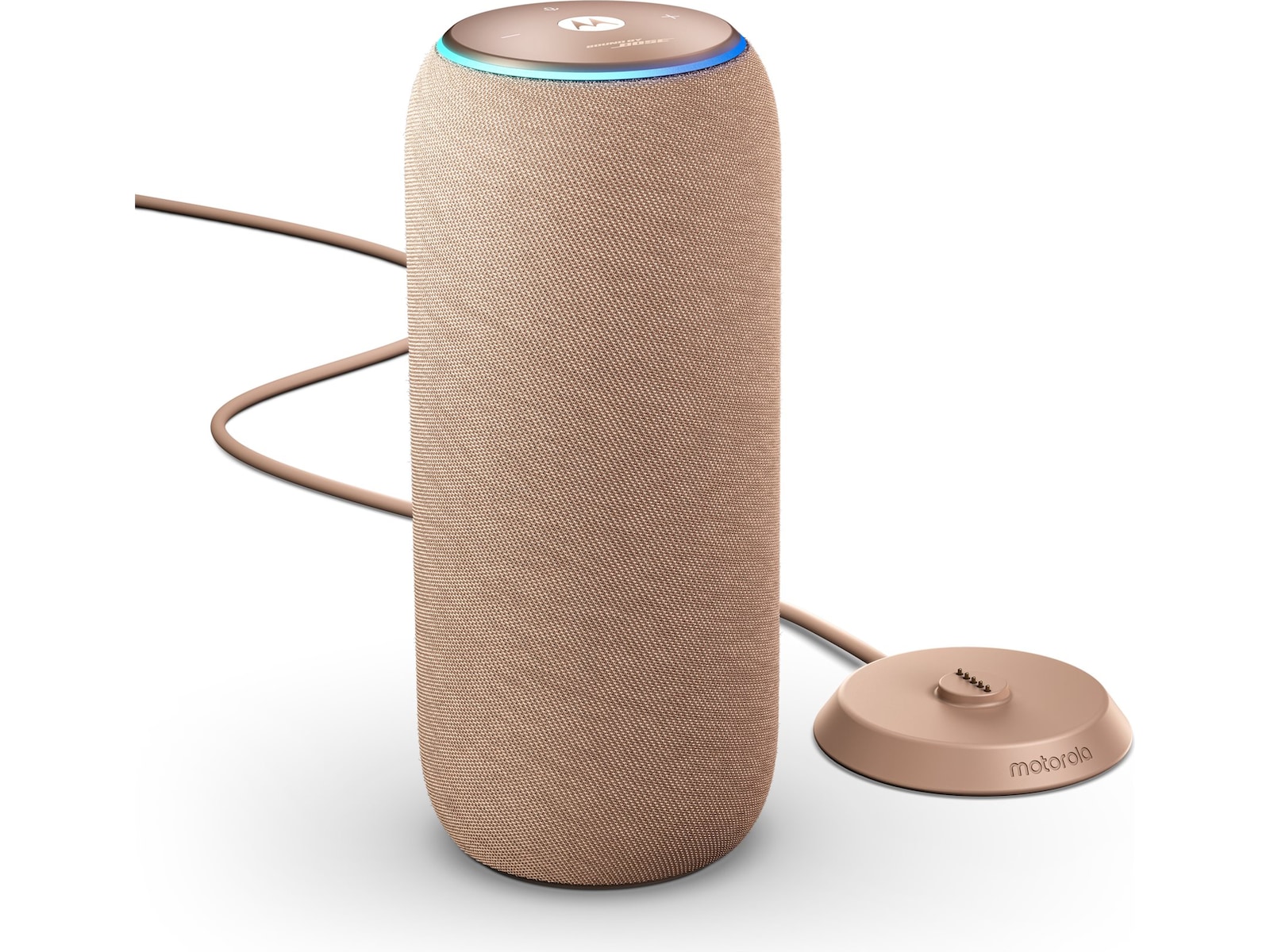 Motorola Moto sound flow bärbar högtalare (warm taupe) Trådlös / Bluetooth högtalare