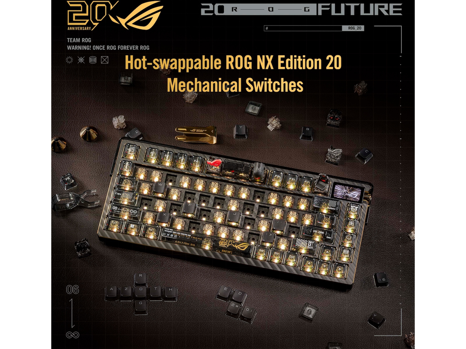 ASUS ROG Azoth Extreme Edition 20 gamingtangentbord Gamingtangentbord