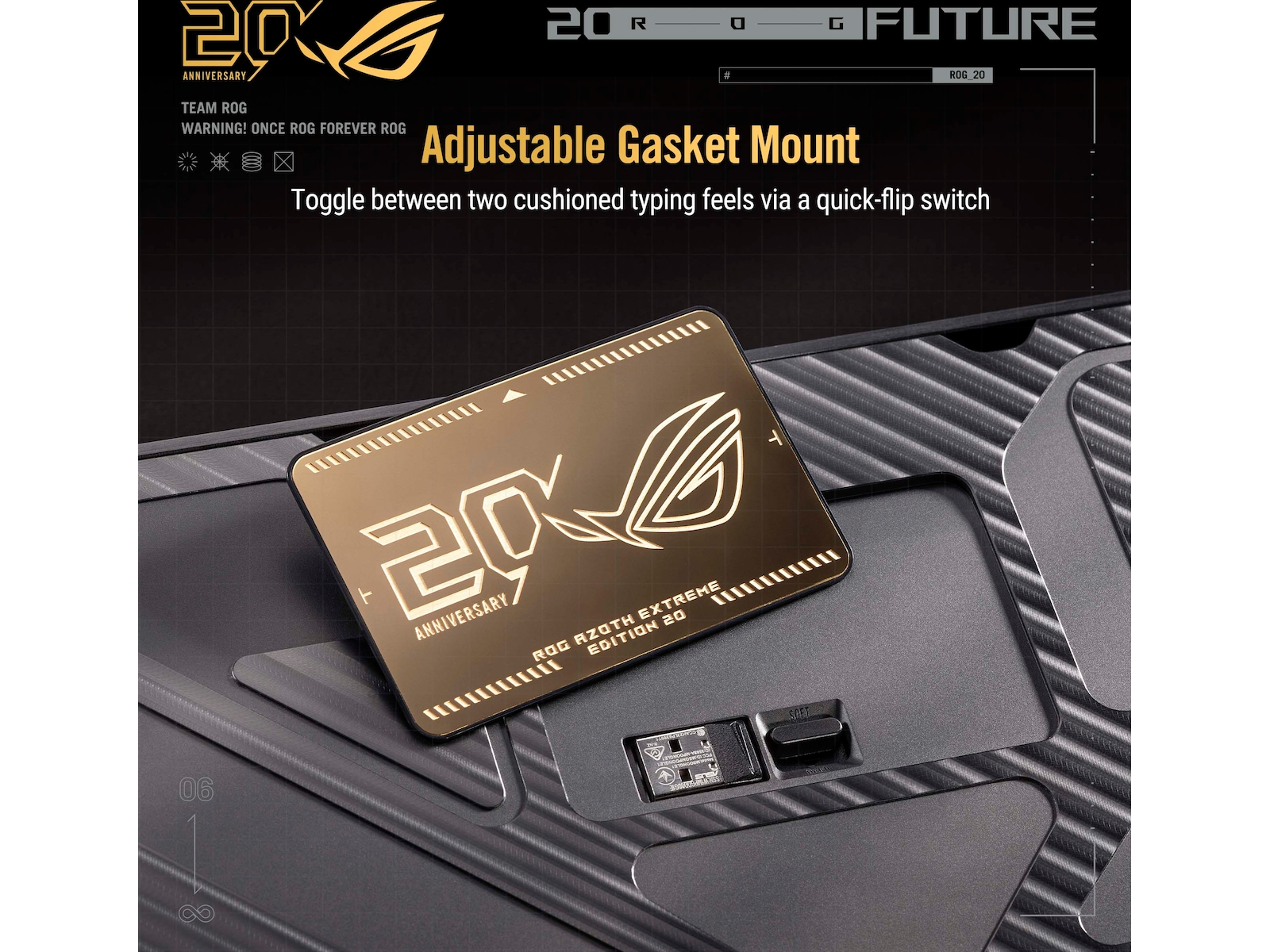 ASUS ROG Azoth Extreme Edition 20 gamingtangentbord Gamingtangentbord