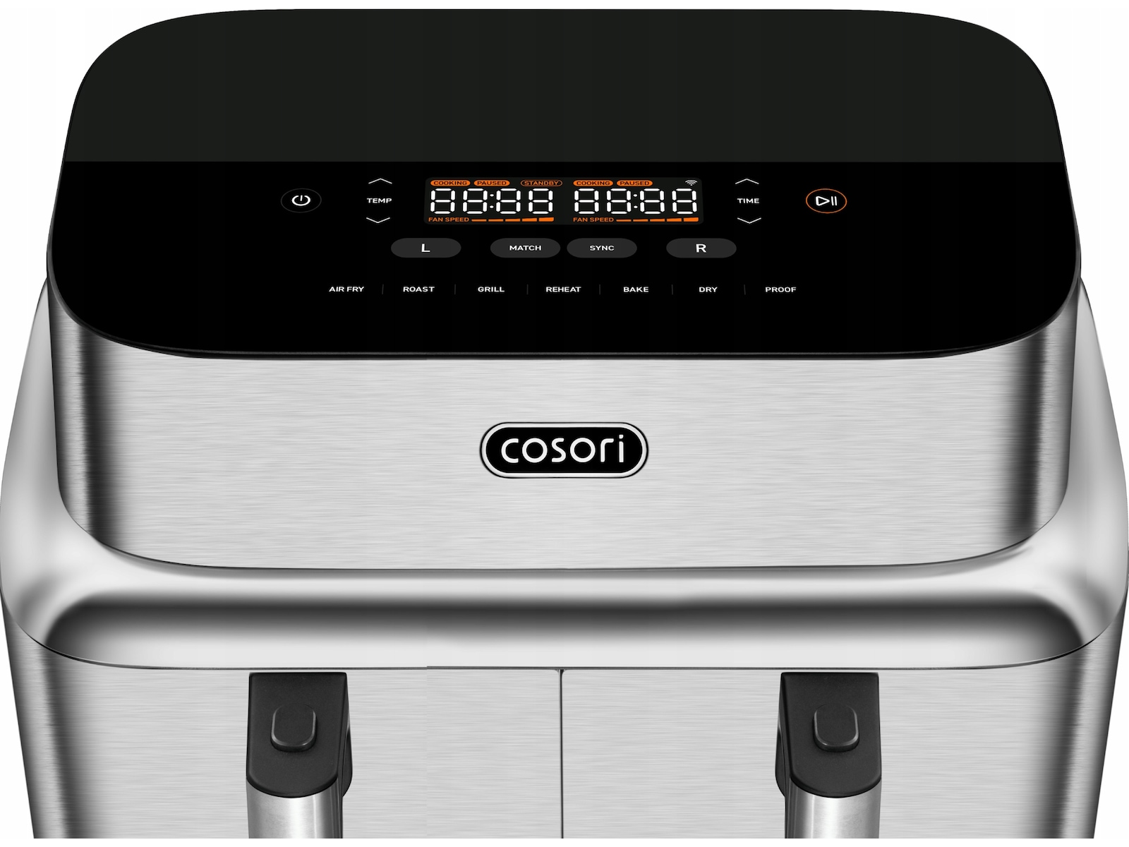 Cosori Iconic Dual 8.6L Stainless Steel Smart Air Fryer​ Airfryer
