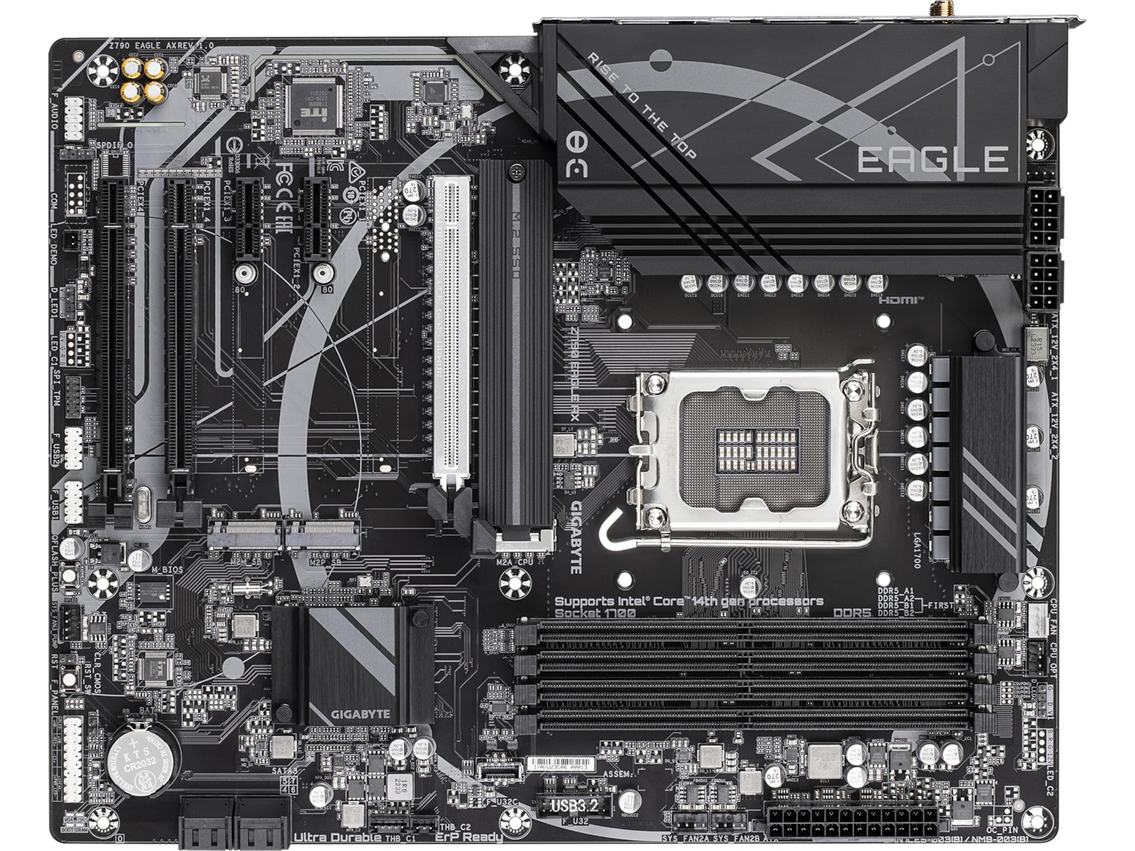 GIGABYTE Z790 EAGLE AX Moderkort -B-Grade Demo moderkort