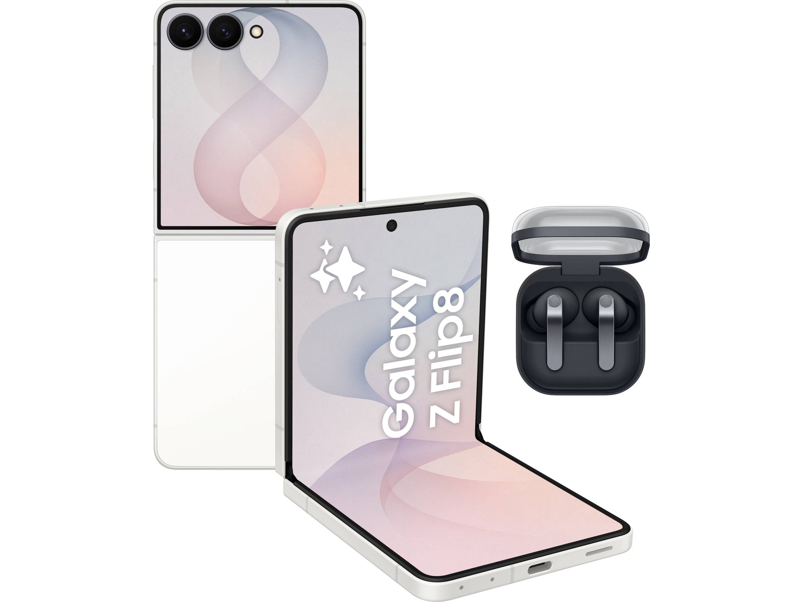 Samsung Galaxy Flip 8 512GB (cream) Mobiltelefoner