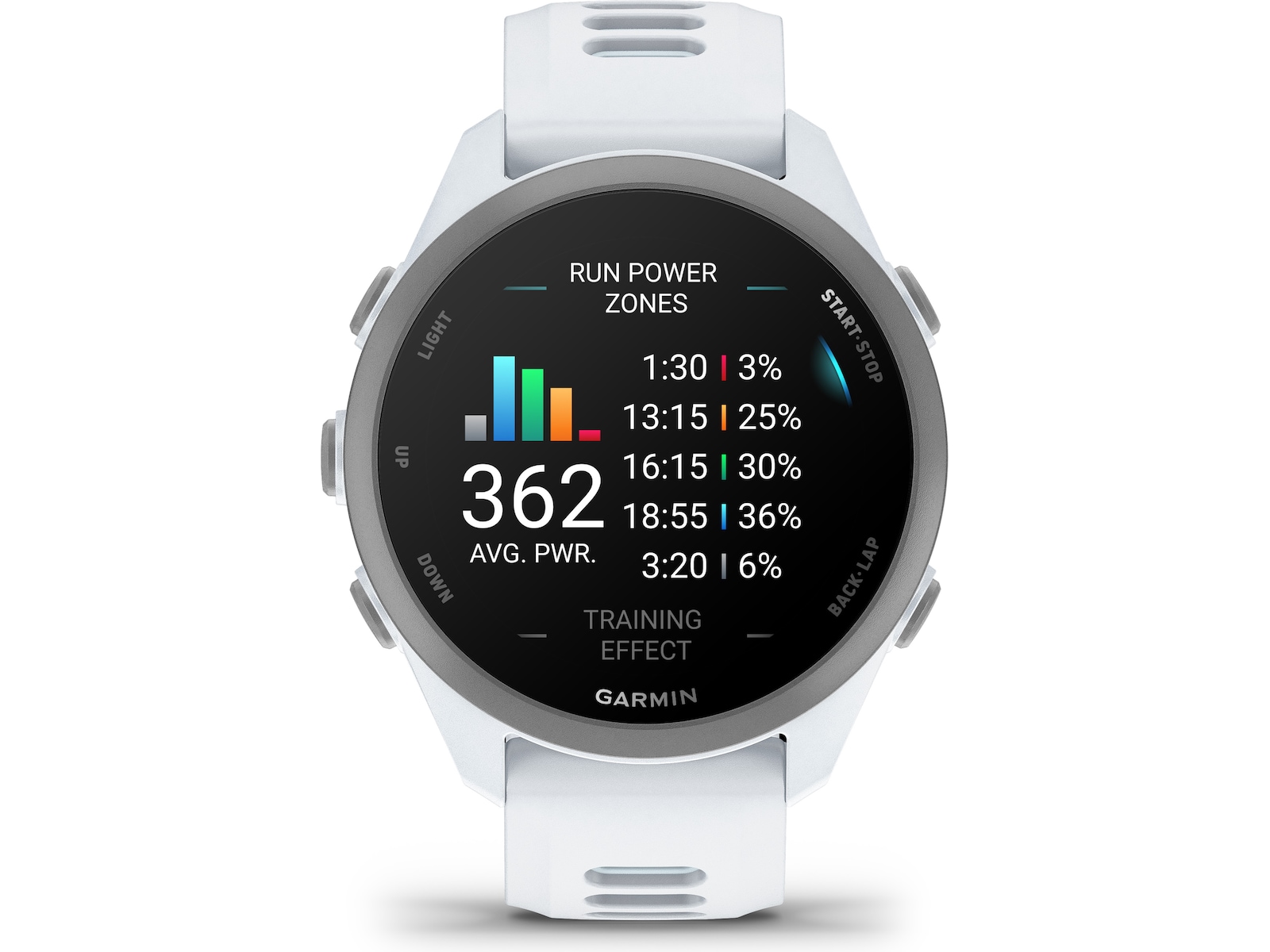Garmin Forerunner 170 42mm GPS (whitestone/cloud blue) -B-Grade Demo watches