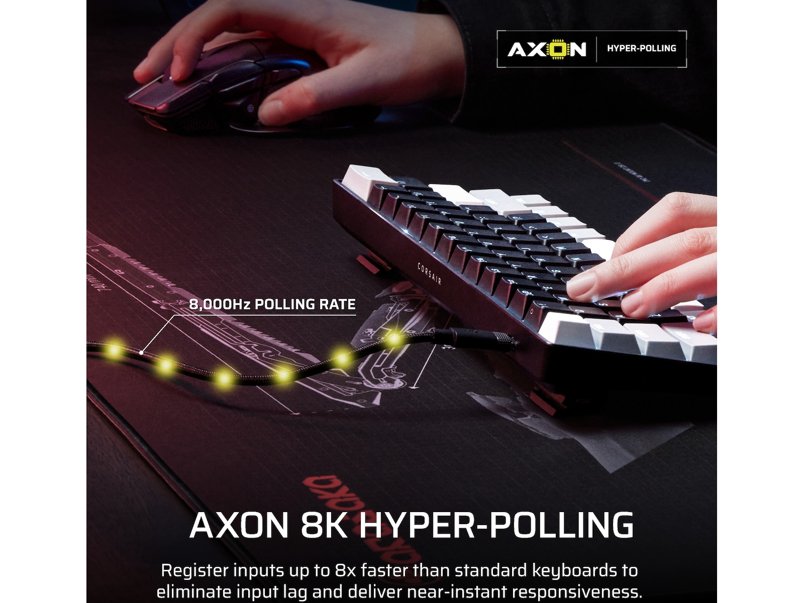 CORSAIR CLIPPER PRO MINI 60 Gamingtangentbord