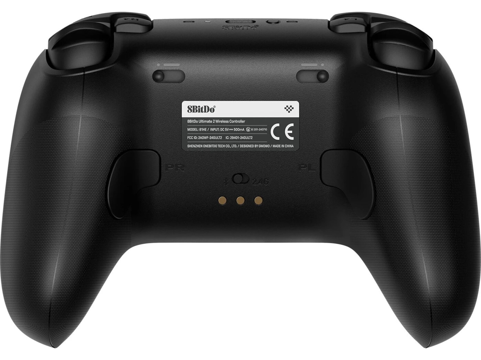 8BitDo Ultimate 2 Wireless 2.4G (svart) Tillbehör till spelkonsoler