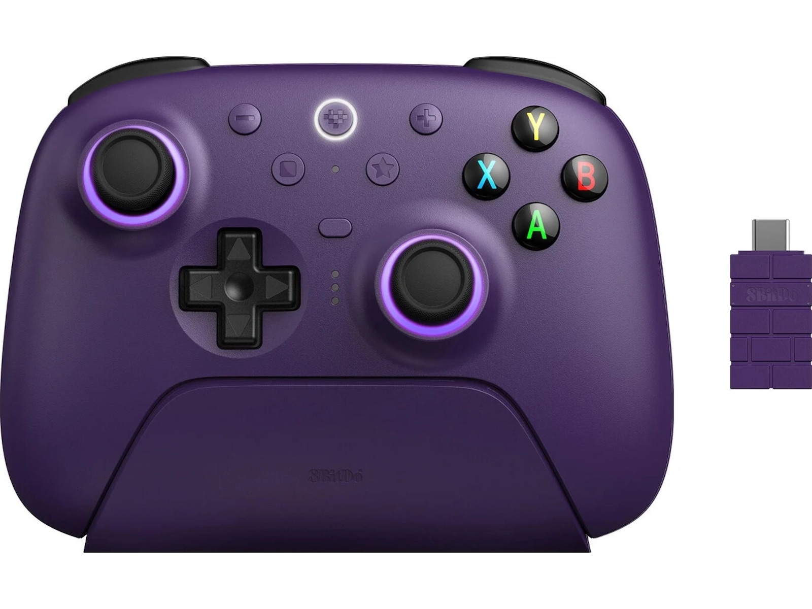 8BitDo Ultimate 2 Wireless 2.4G (Purple) Tillbehör till spelkonsoler