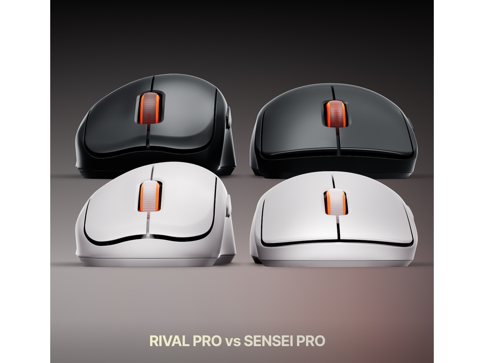 SteelSeries Sensei Pro Wireless Mini (svart) Gamingmus