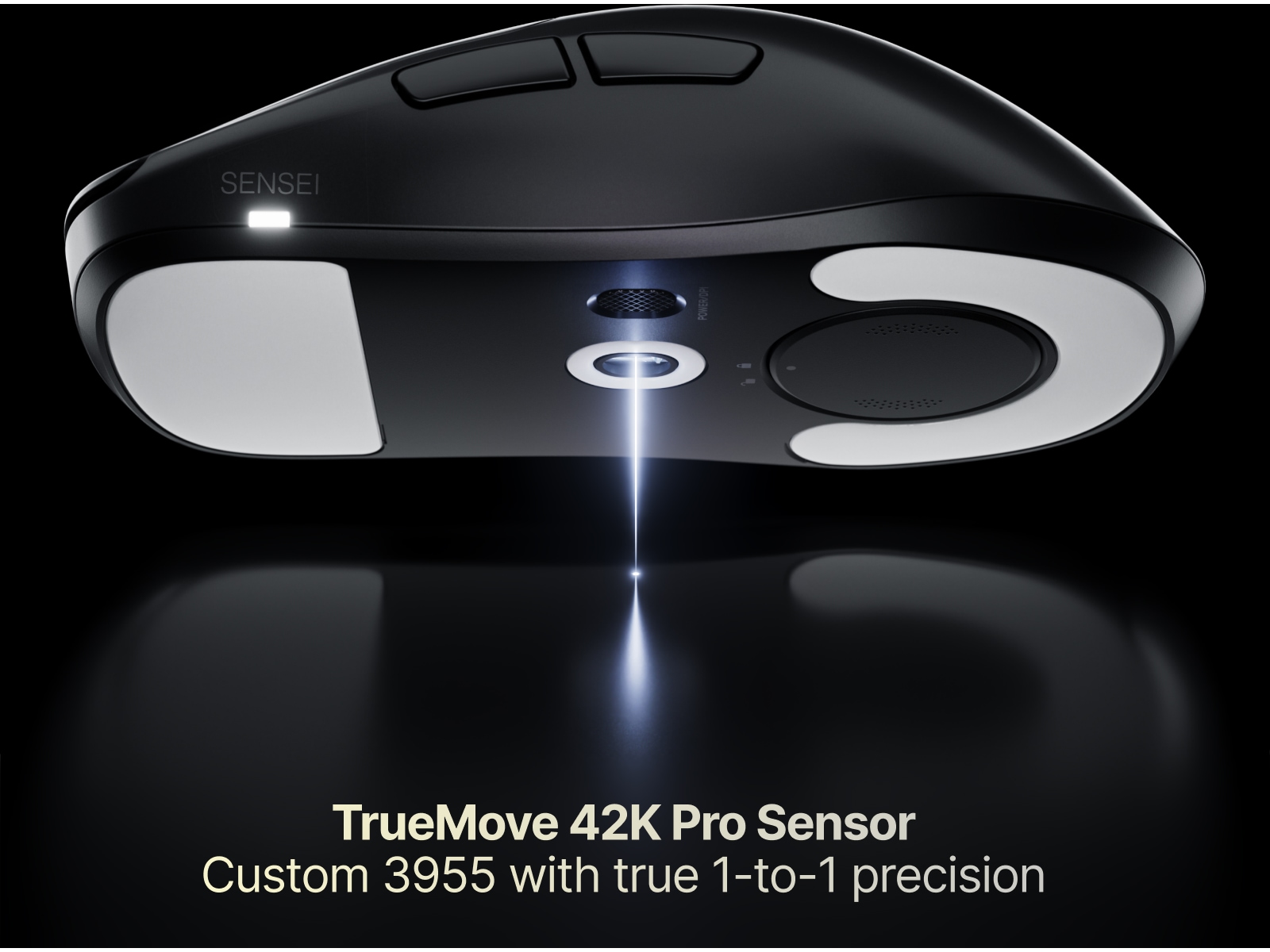 SteelSeries Sensei Pro Wireless Mini (svart) Gamingmus