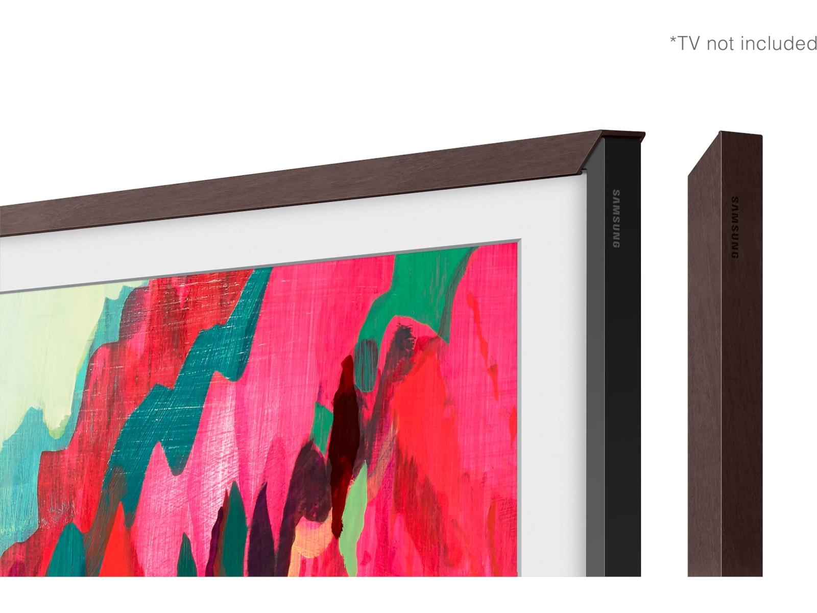 Samsung 75" ram till The Frame och The Frame Pro (2021-2025, Phantom Brown) -B-Grade Demo TV/projektorer