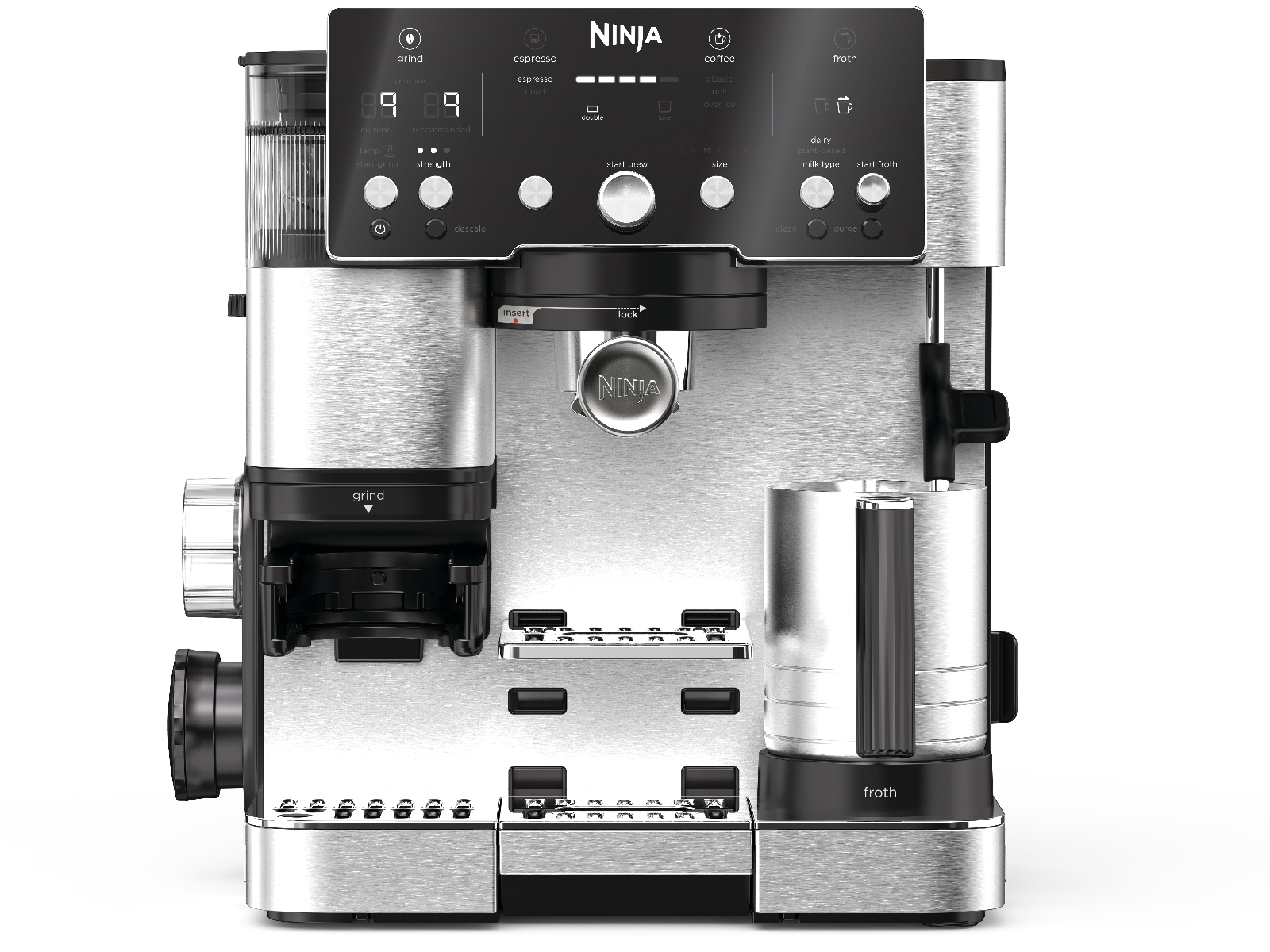 Ninja Luxe Café Essential 2-i-1 Espressomaskin -B-Grade Demo hem & hushåll