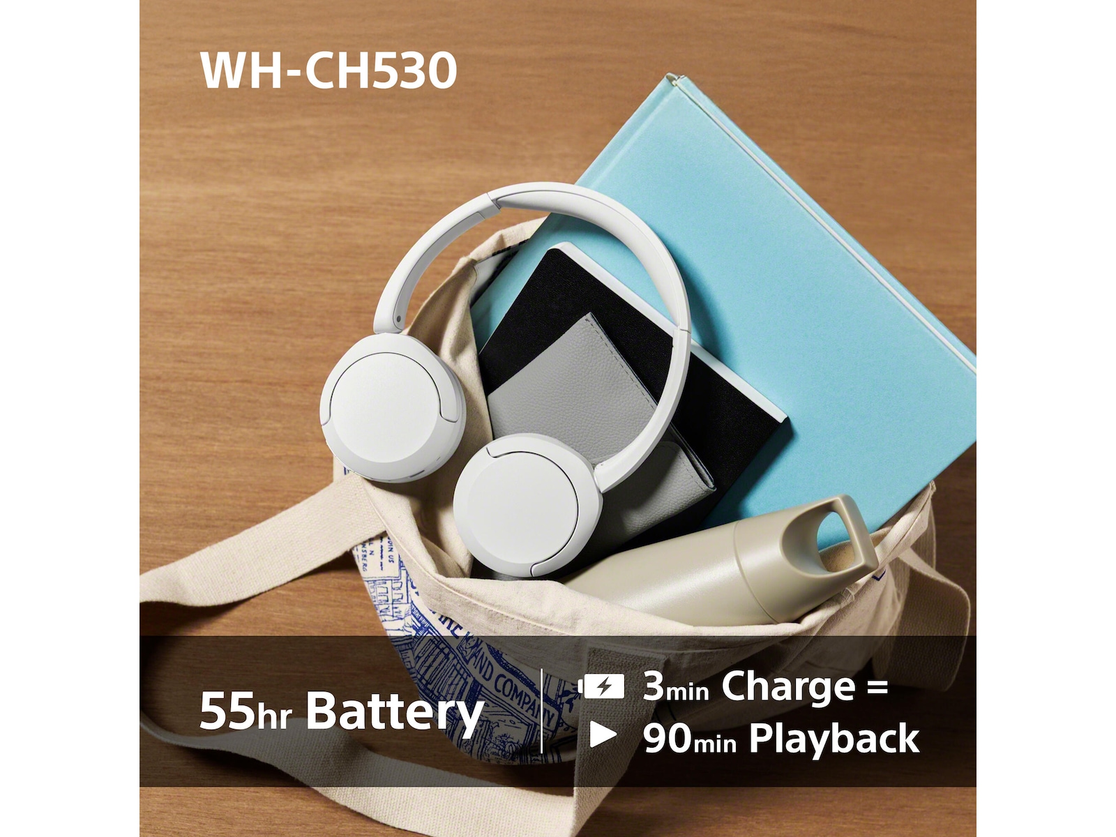 Sony WH-CH530 Trådlösa Bluetooth Hörlurar (mint) Hörlurar