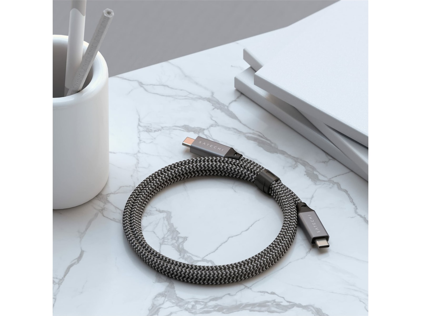 Satechi USB4 USB-C till USB-C Kabel 80 cm USB-kablar