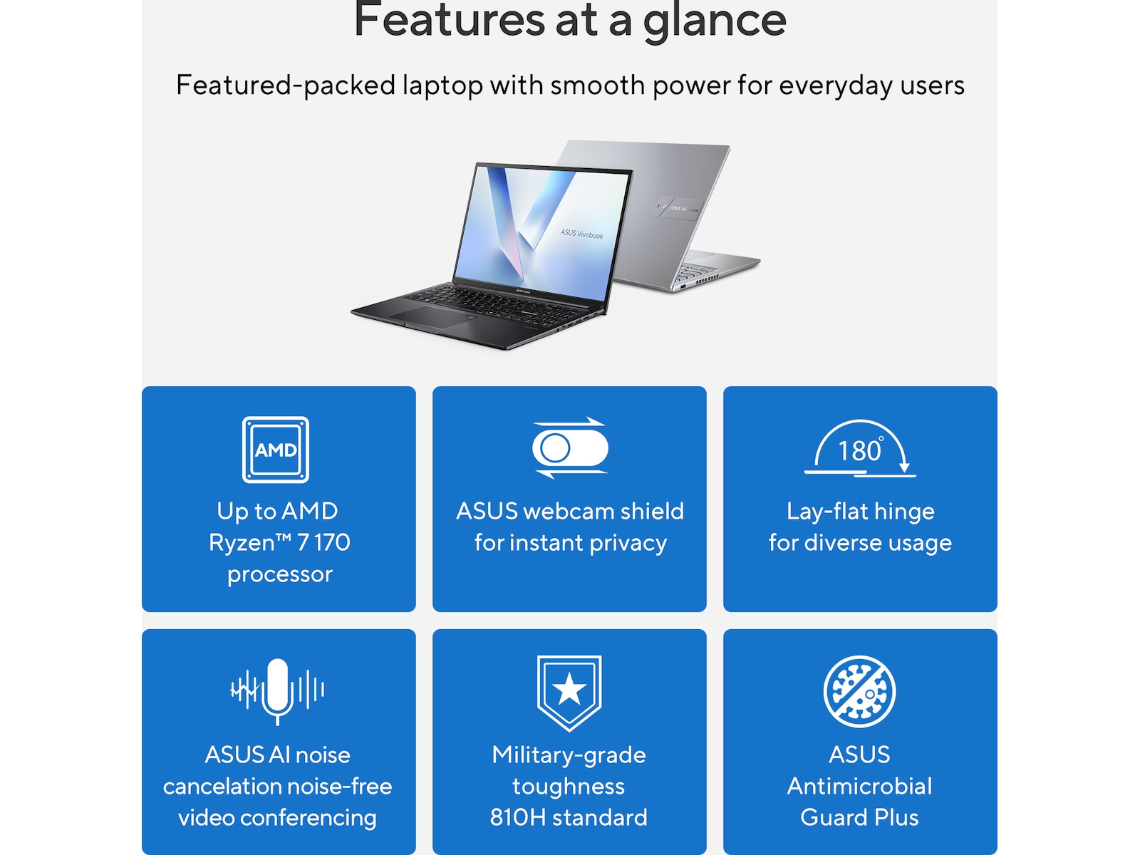 ASUS Vivobook 16 D1605NAQ-SH165W 16" FHD Datorer - Bärbara / laptop