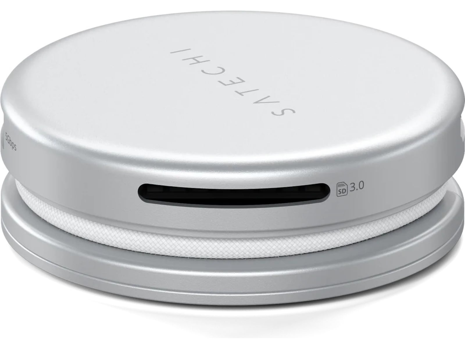 Satechi OntheGo 5-i-1 Multiport Adapter (Silver) Dockningsstation och USB-hub