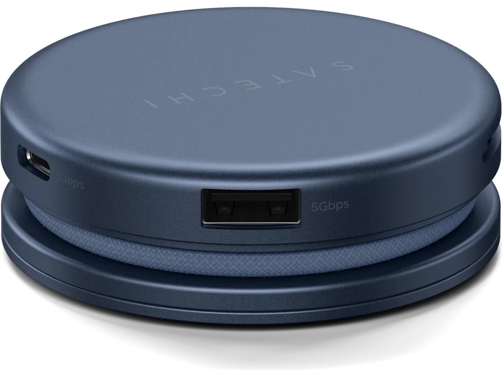 Satechi OntheGo 5-i-1 Multiport Adapter (indigo) Dockningsstation och USB-hub