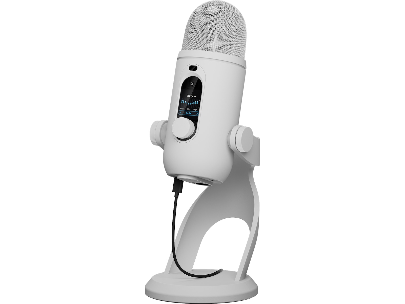 Logitech G Yeti 2 bordmikrofon (vit) Mikrofon