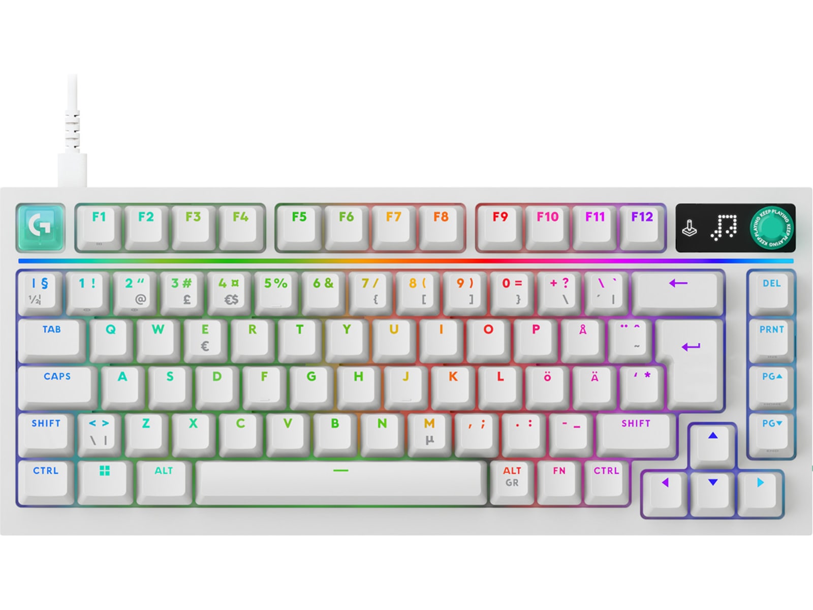 Logitech G316 X 75-speltangentbord Gamingtangentbord