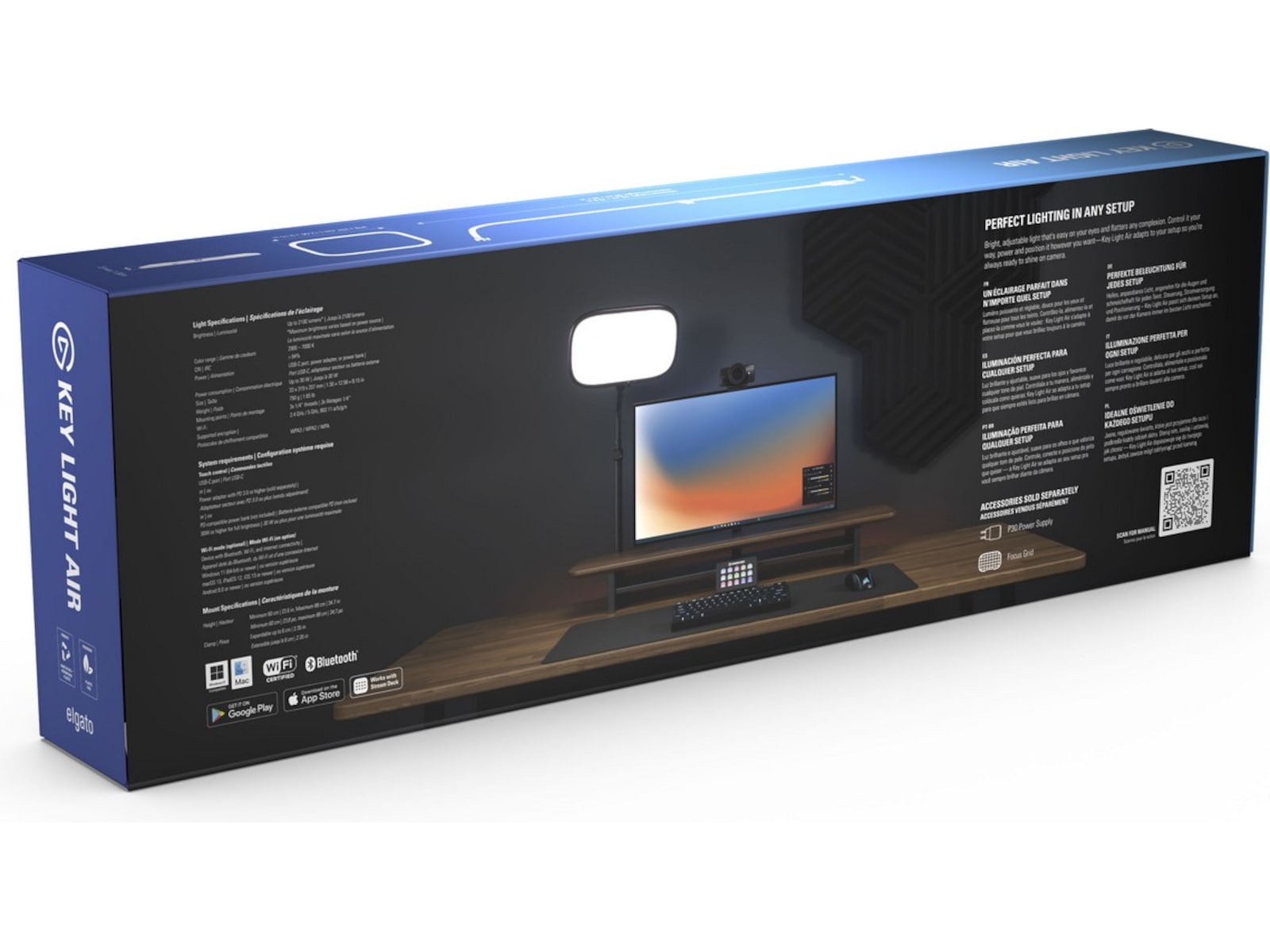 Elgato Key Light Air MK.2 Streaming tillbehör