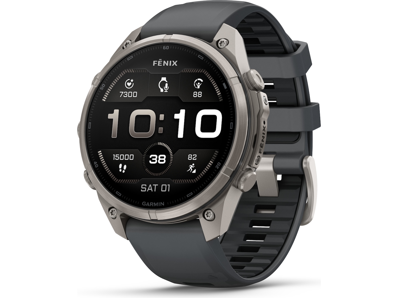 Garmin Fenix 9 Pro 47mm GPS (graphite/svart) Smartwatches