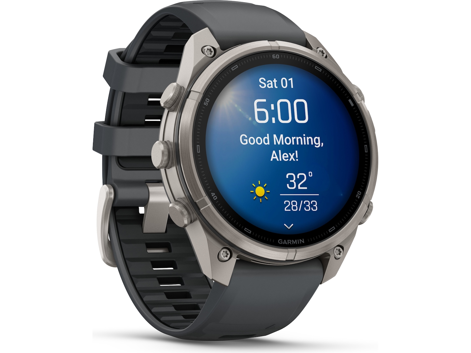 Garmin Fenix 9 Pro 47mm GPS (graphite/svart) Smartwatches