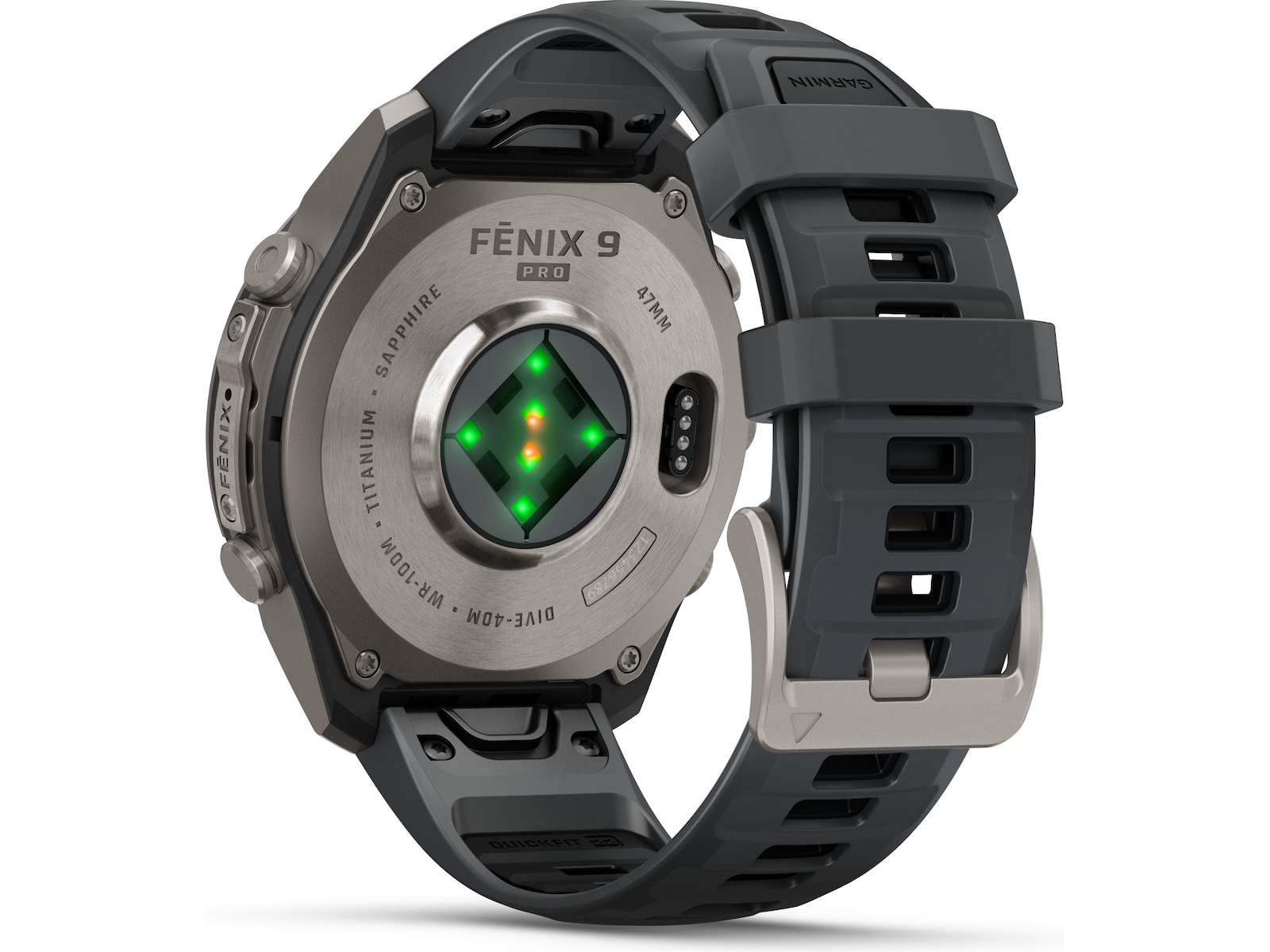Garmin Fenix 9 Pro 47mm GPS (graphite/svart) Smartwatches
