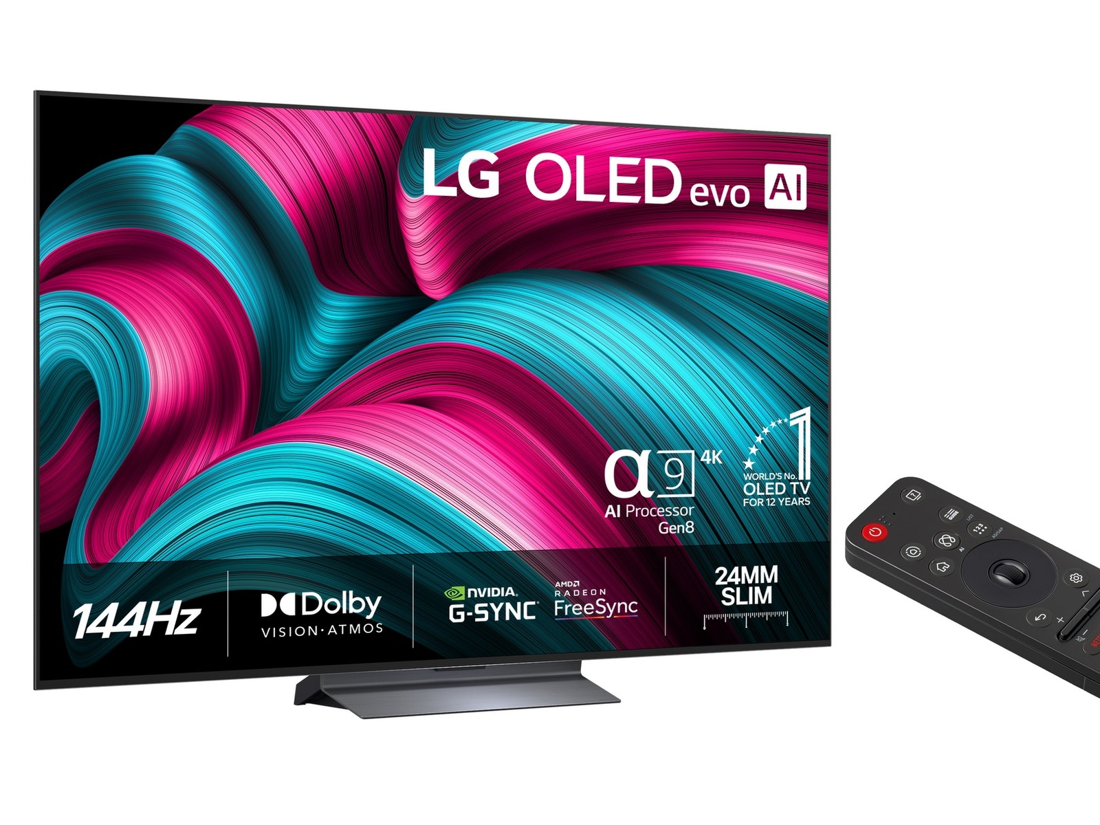 LG 65" C5 AI 4K OLED smart-TV (2025) + soundbar 60 - 69 tums TV