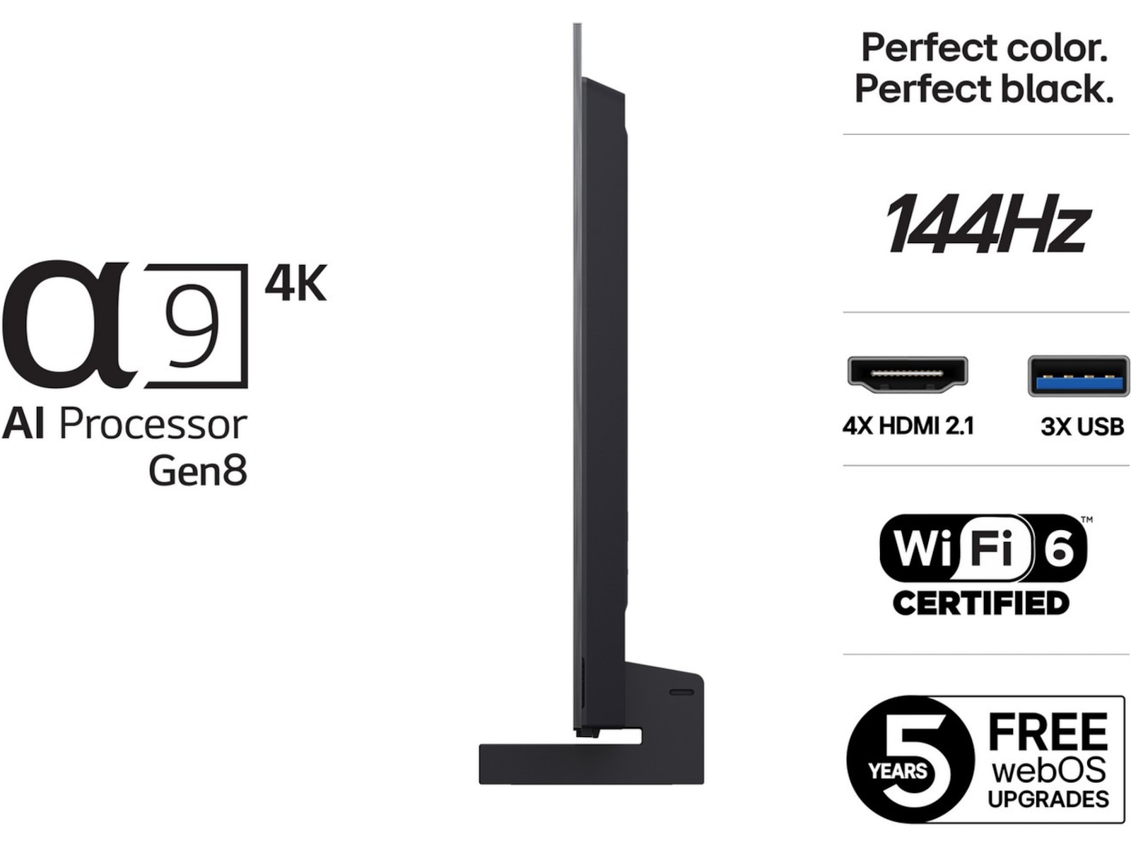 LG 42" C5 AI 4K OLED Smart TV (2025) + soundbar 20 - 49 tums TV