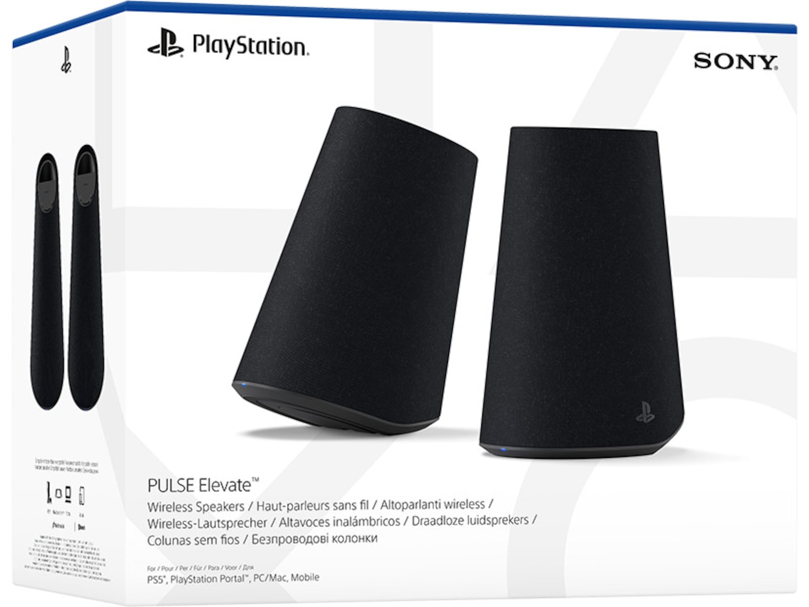 Sony Pulse Elevate Wireless Speaker Midnight Black Trådlös / Bluetooth högtalare