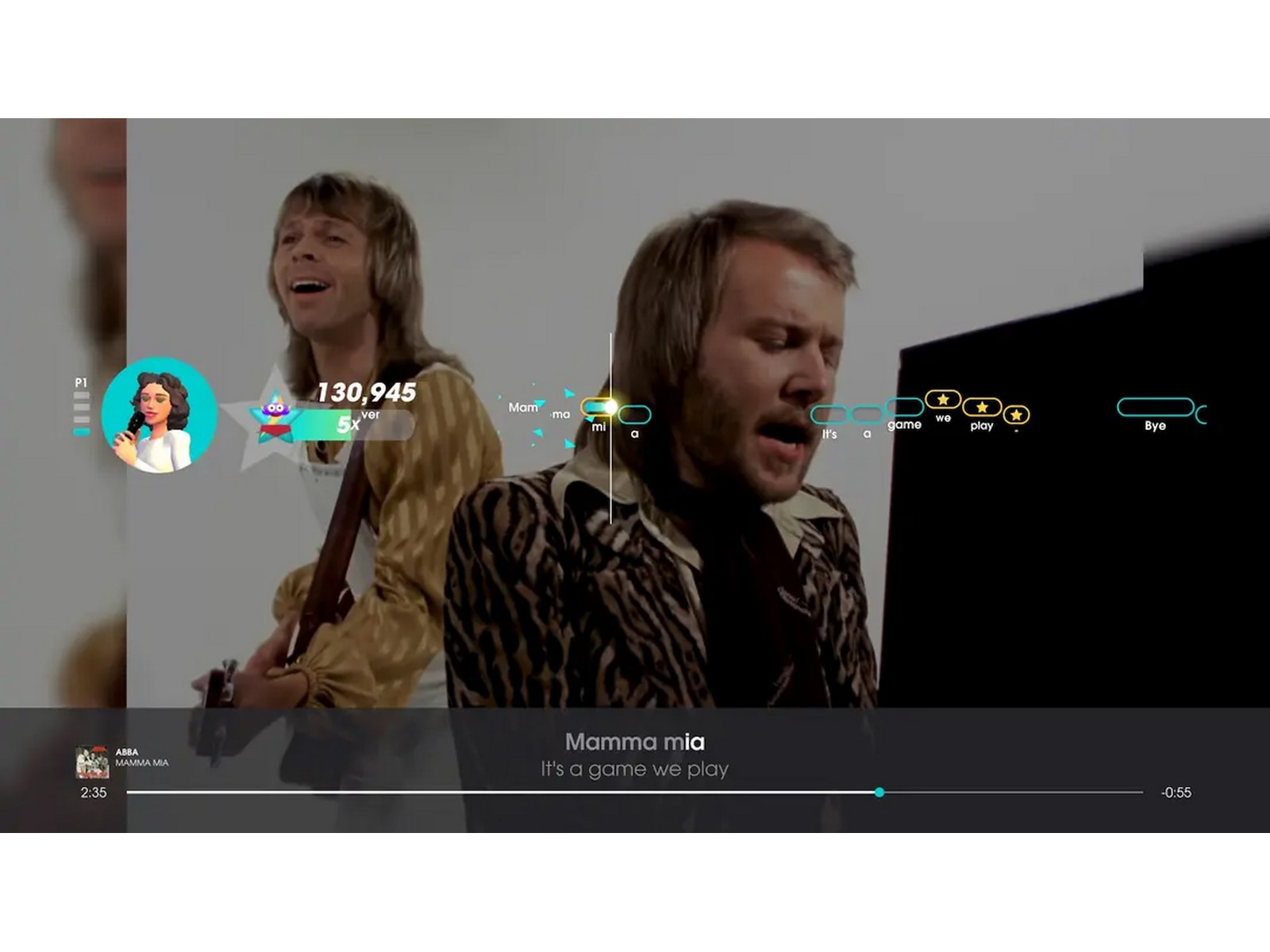 Let's Sing Abba 2027 2 Mic Bundle Spel till Playstation 5