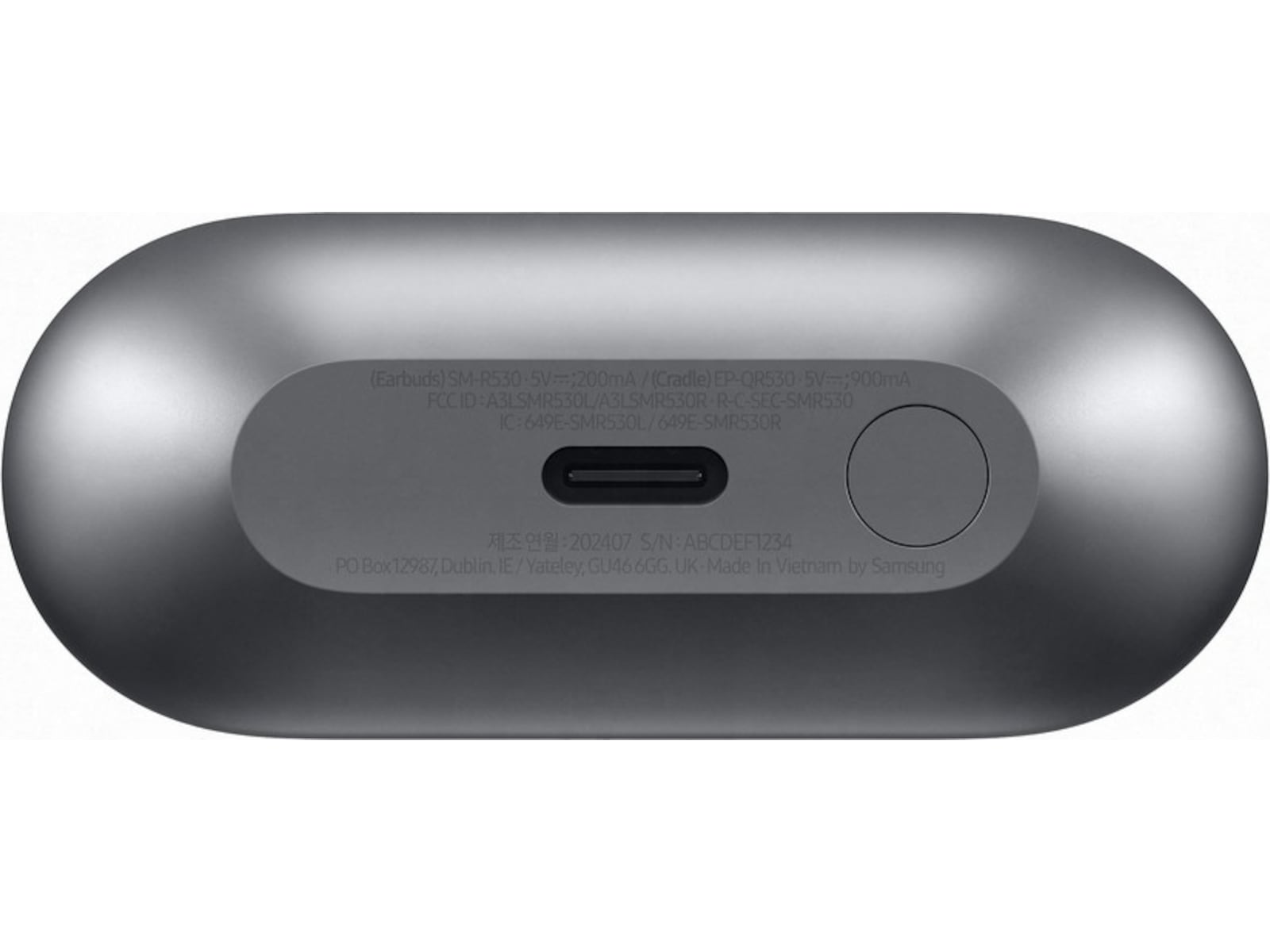 Samsung Galaxy Buds3 trådlösa öronproppar, In Ear (Silver) -B-Grade Demo headset