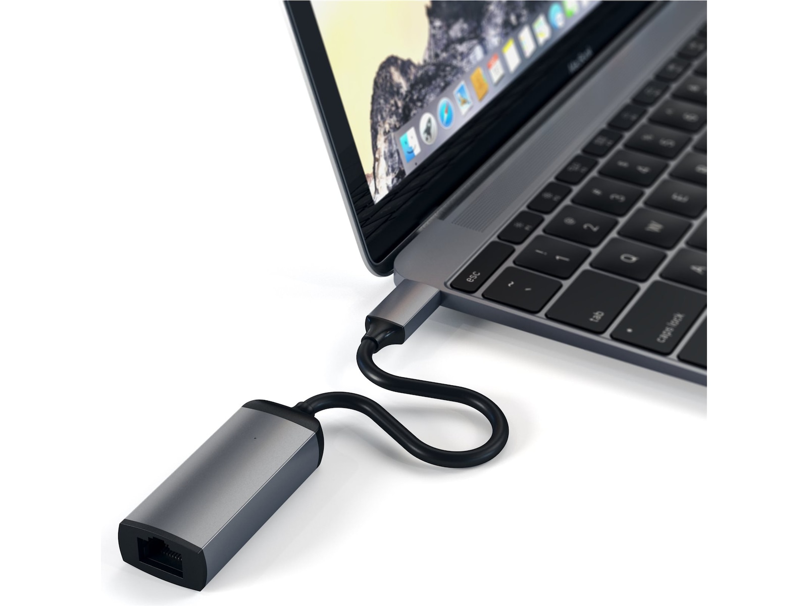 Satechi Type-C Gigabit Ethernet Adapter USB-kablar