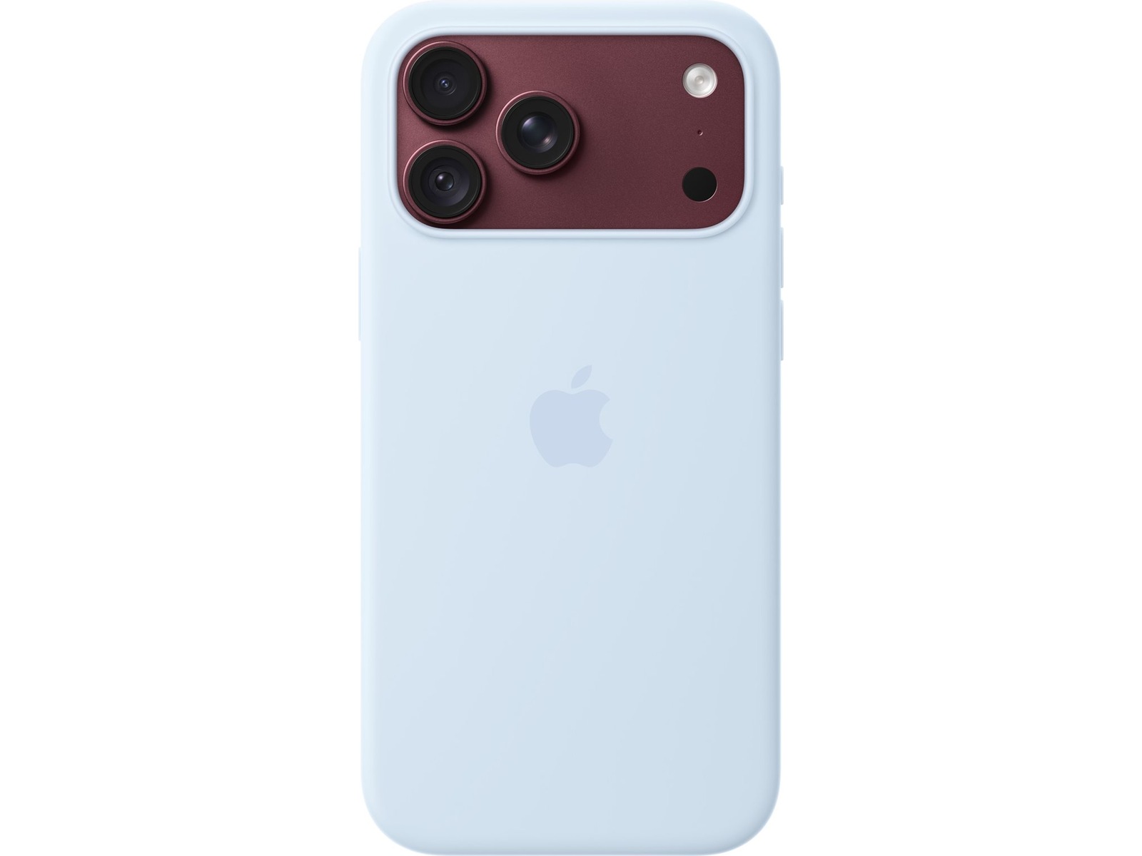 Apple iPhone 18 Pro Max silikonfodral (crisp blue) Mobilskal