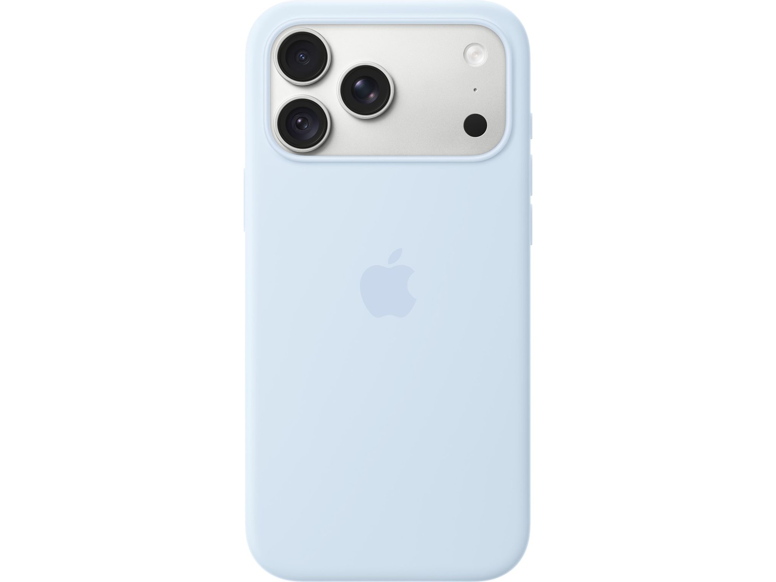 Apple iPhone 18 Pro Max silikonfodral (crisp blue) Mobilskal