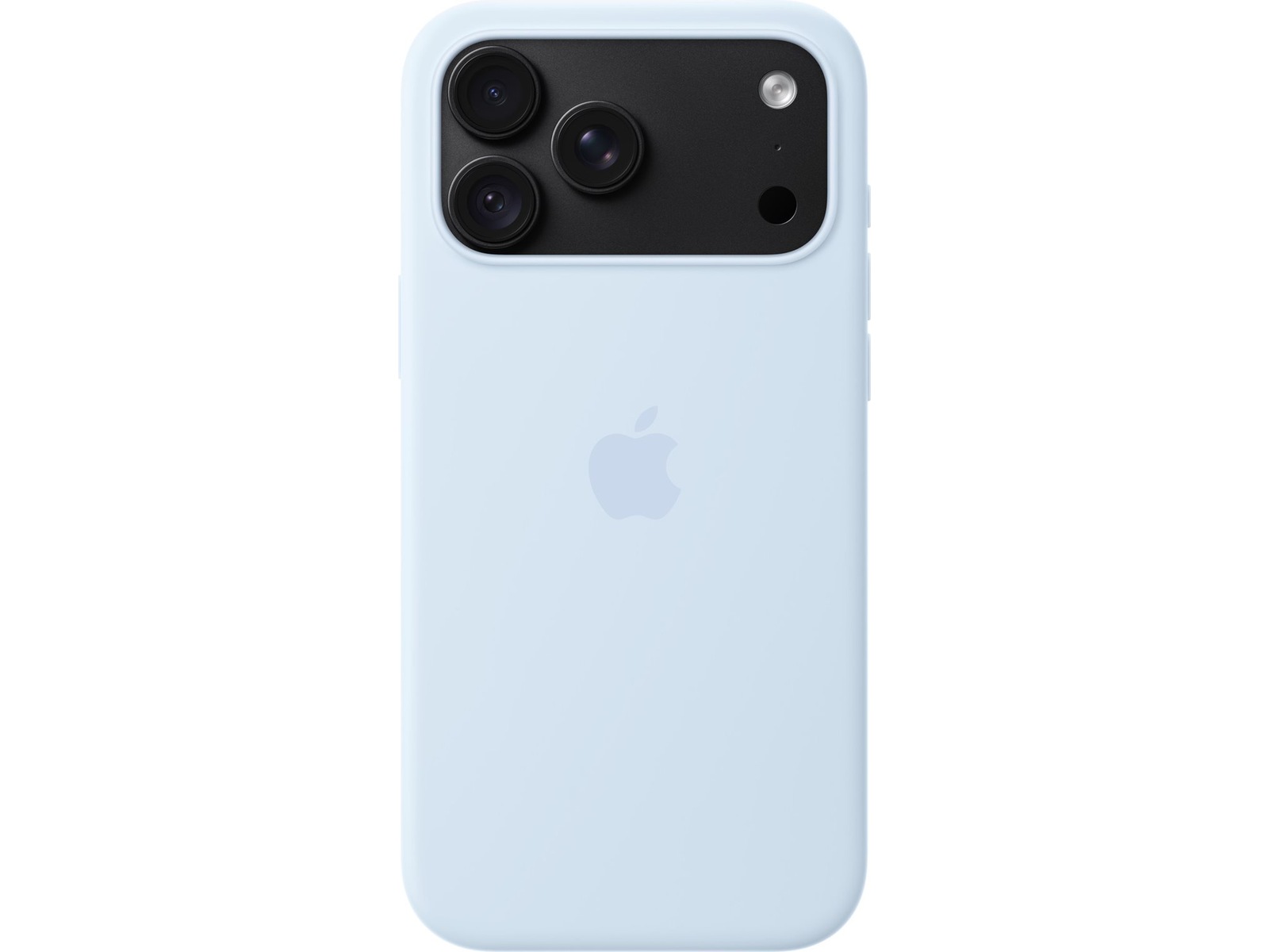 Apple iPhone 18 Pro Max silikonfodral (crisp blue) Mobilskal