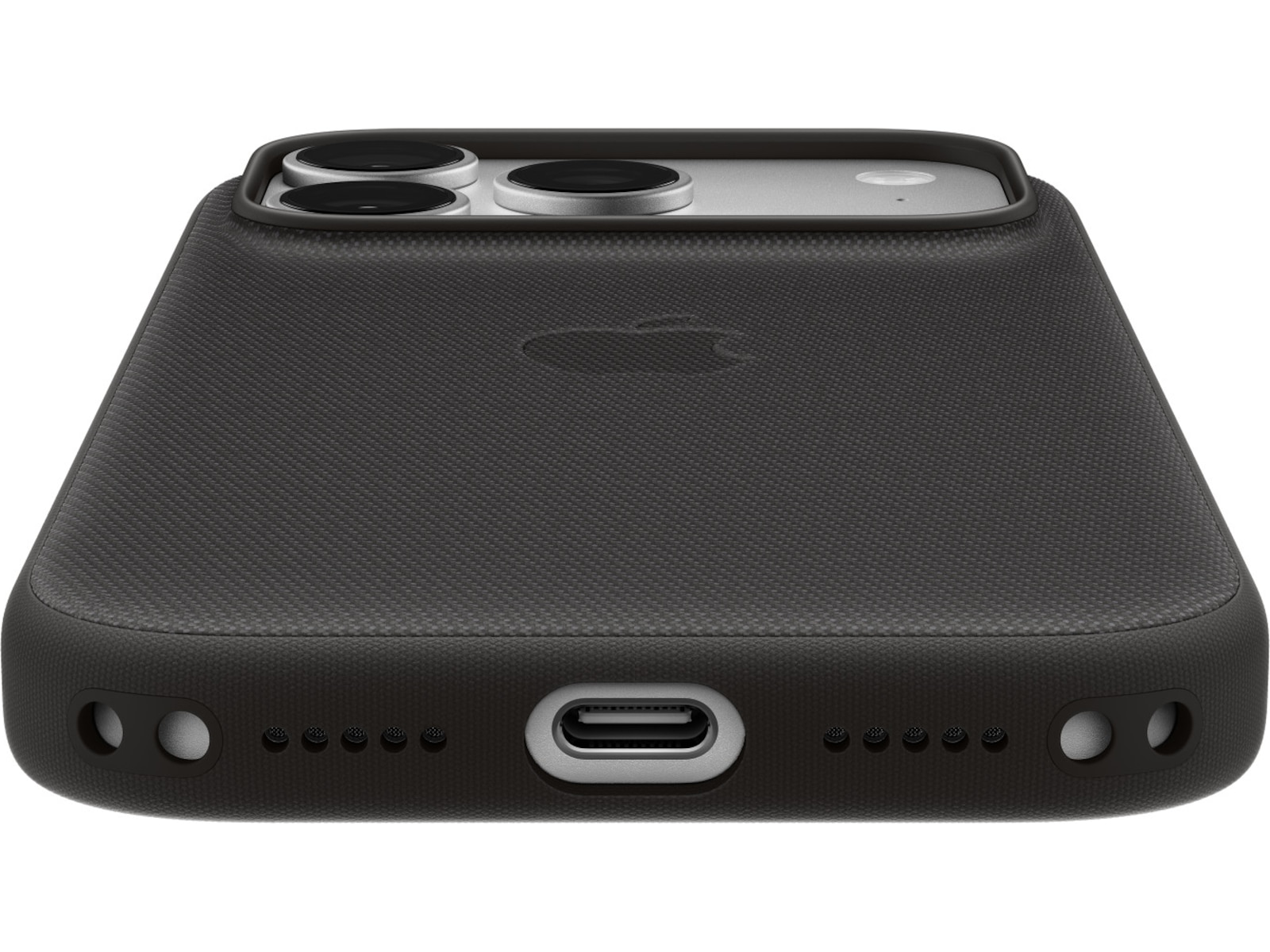 Apple iPhone 18 Pro TechWoven Case MagSafe (svart) Mobilskal