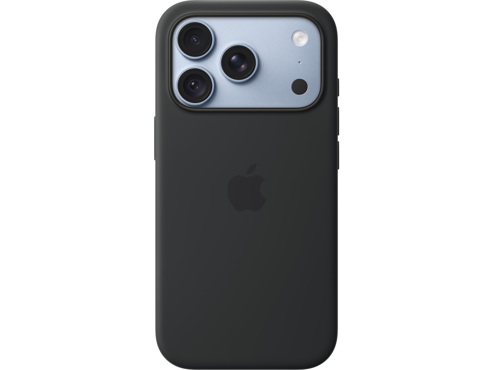 Apple iPhone 18 Pro Silicone Case MagSafe (svart) Mobilskal