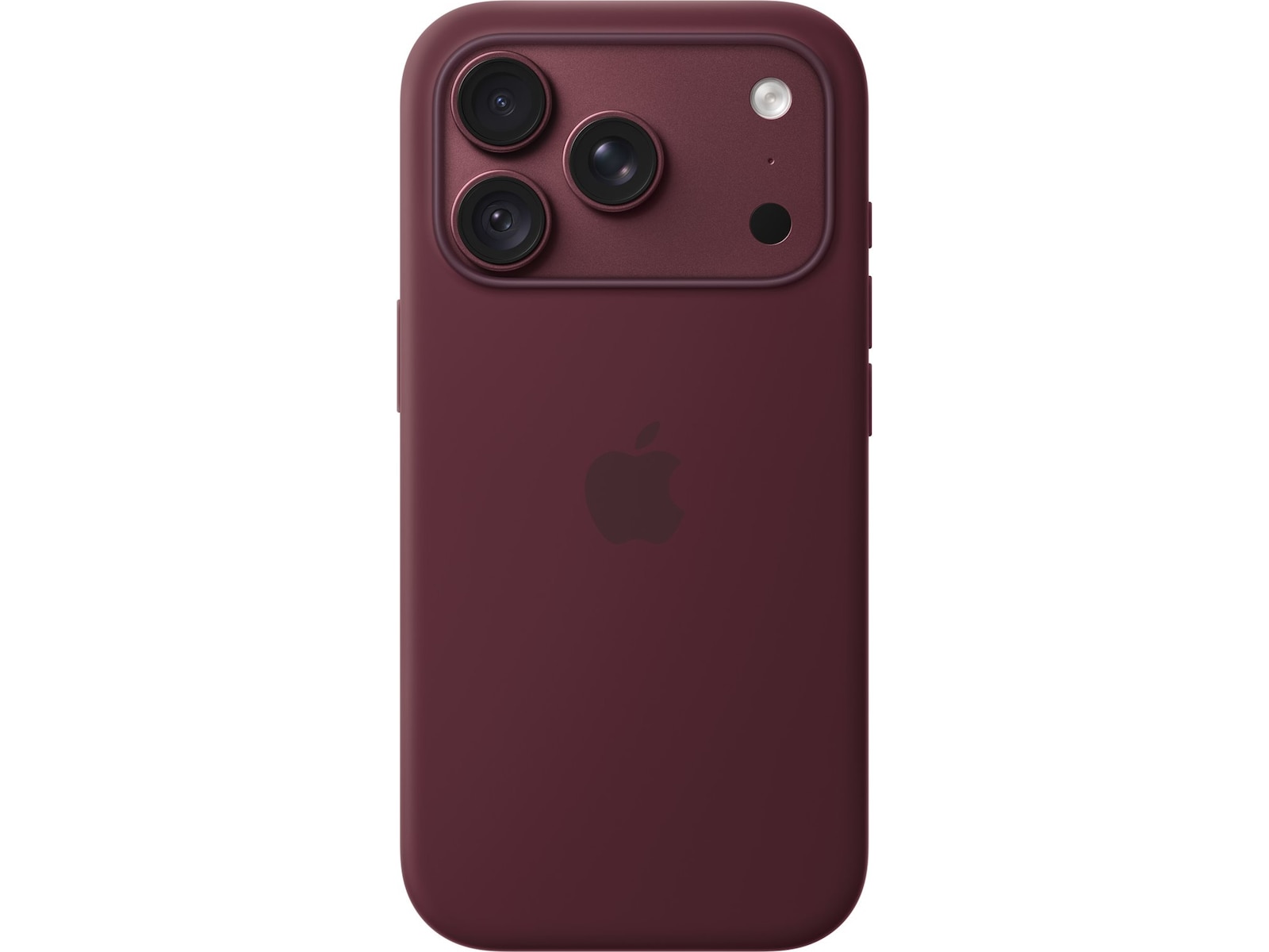Apple iPhone 18 Pro silikonfodral (burgundy) Mobilskal