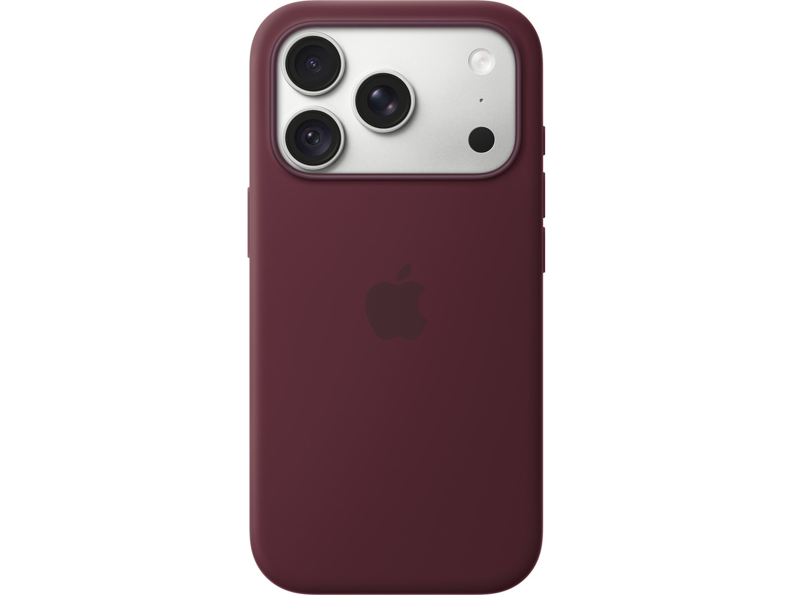 Apple iPhone 18 Pro silikonfodral (burgundy) Mobilskal