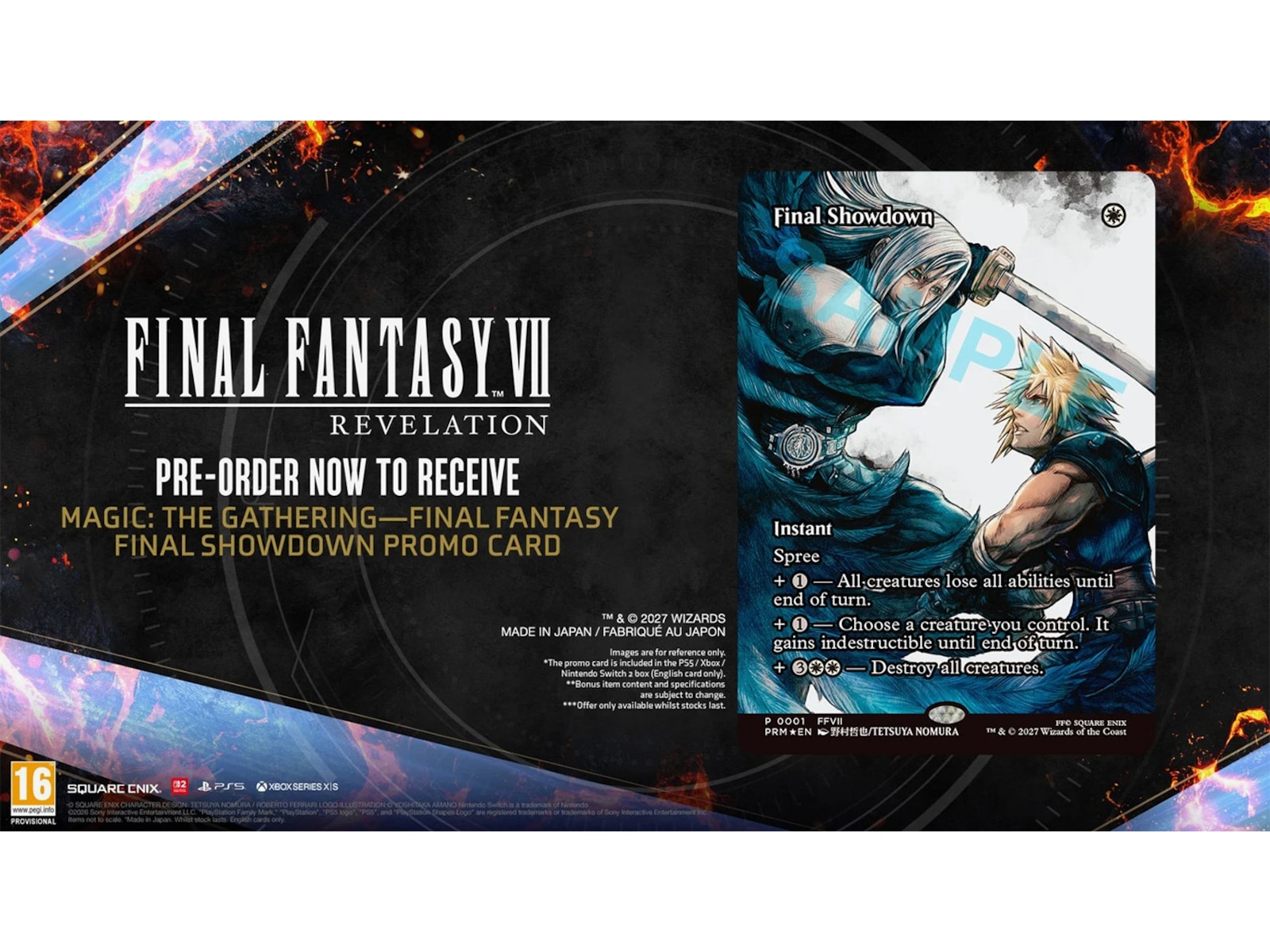 Final Fantasy VII Revelation Magic Edition PS5 Spel till Playstation 5