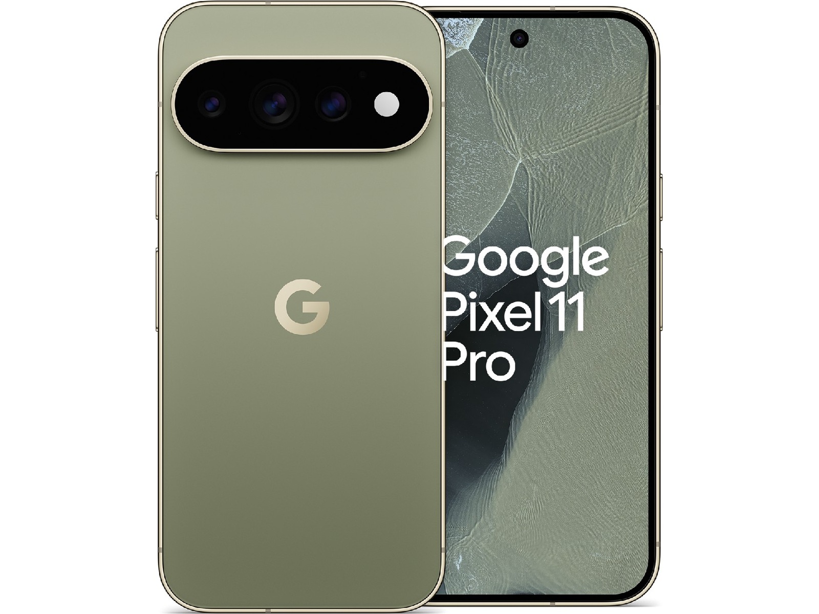 Google Pixel 11 Pro 256GB (olive) -B-Grade Demo mobiltelefoner