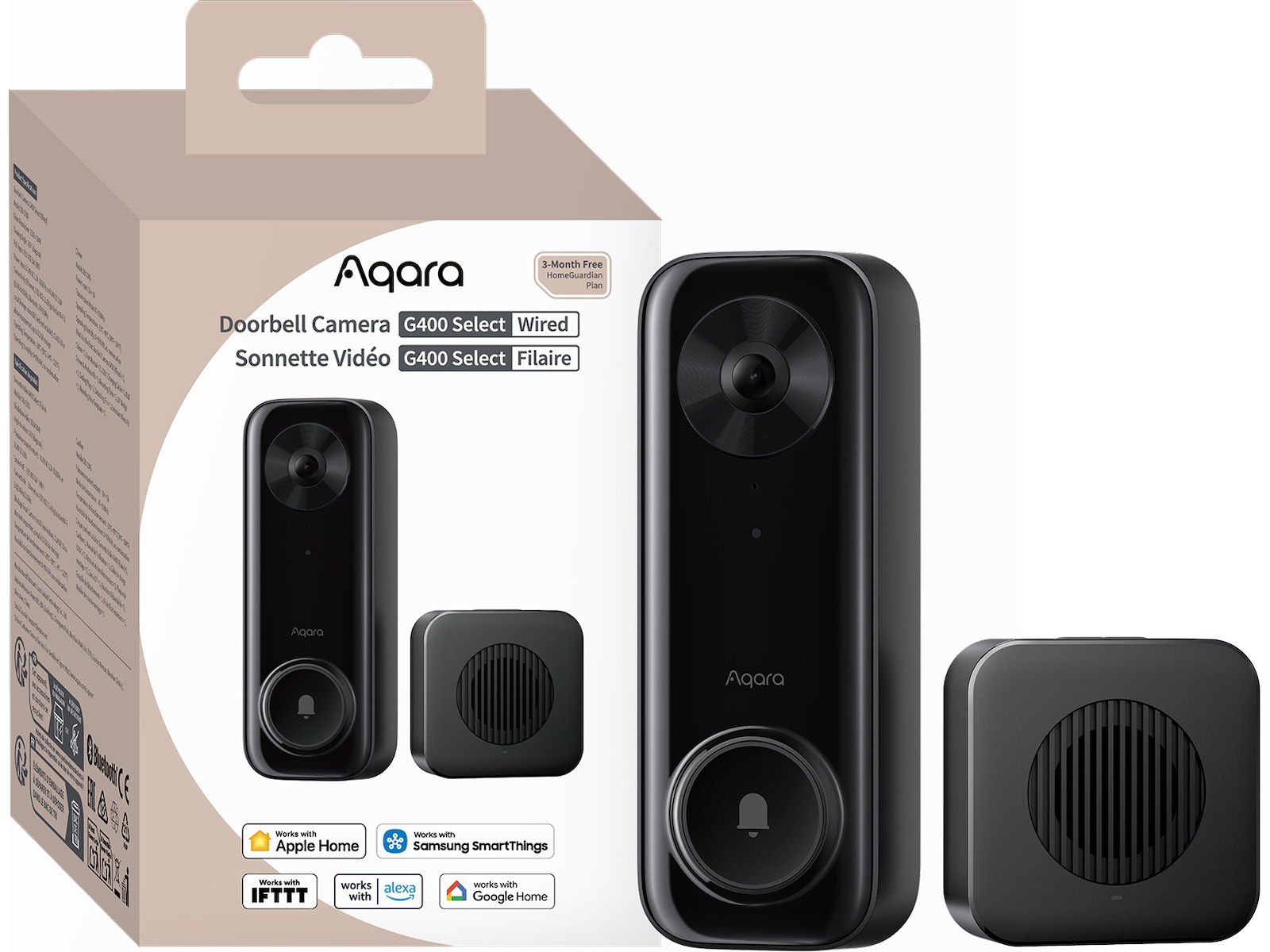 Aqara Dörrklocka Kamera G400 Ringklockor